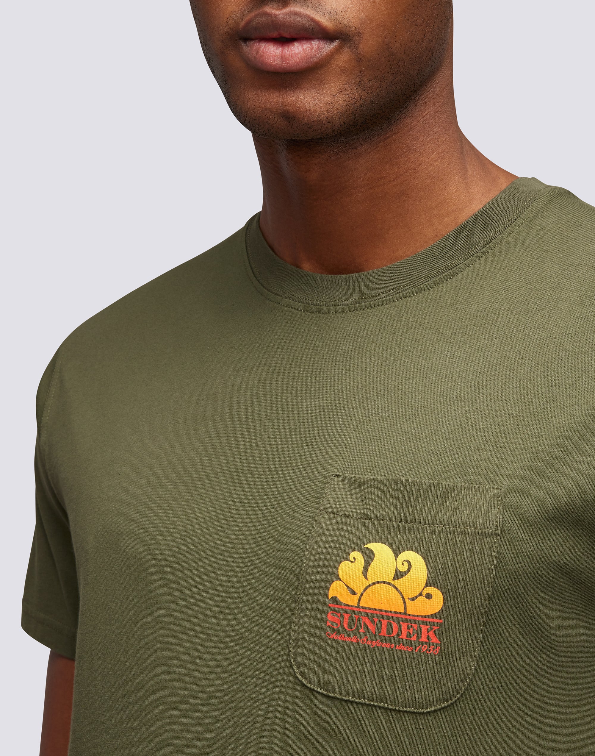 T-SHIRT NEW HERBERT GIROCOLLO CON MAXI-LOGO - Image 4