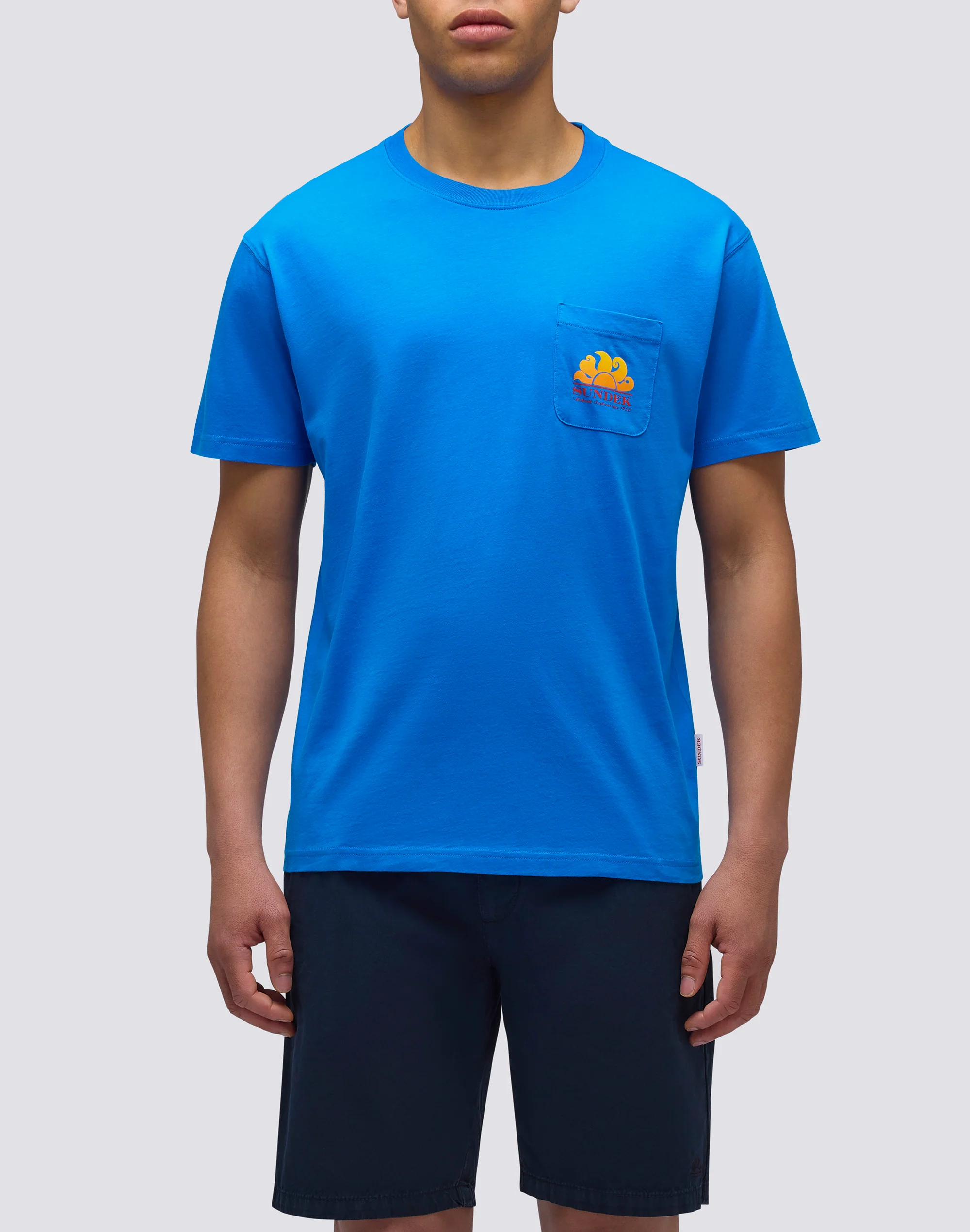 T-SHIRT NEW HERBERT GIROCOLLO CON MAXI-LOGO - Image 2