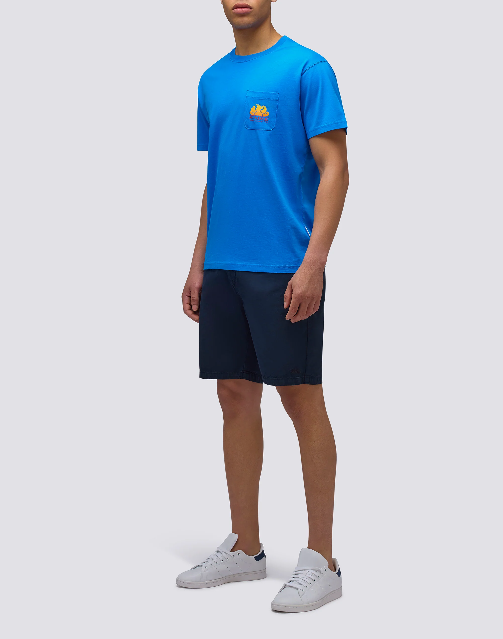 T-SHIRT NEW HERBERT GIROCOLLO CON MAXI-LOGO - Image 3