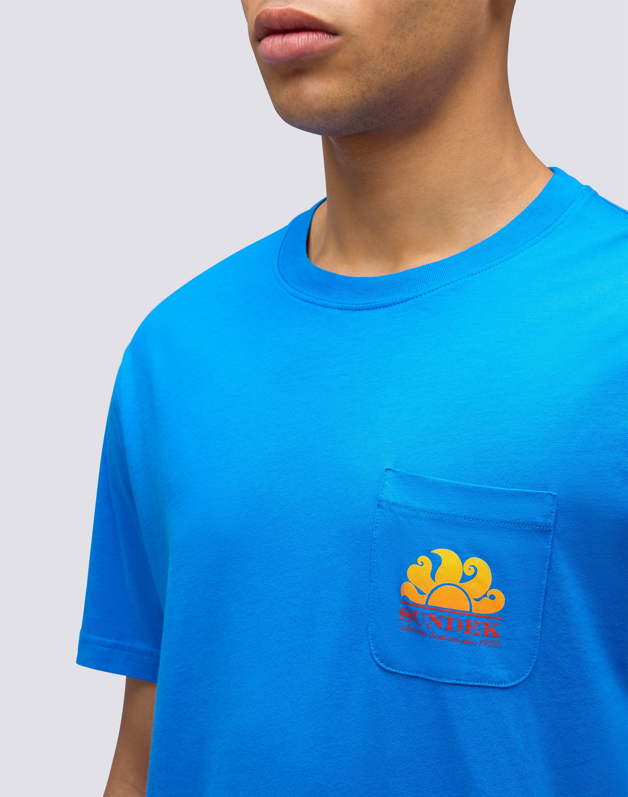 T-SHIRT NEW HERBERT GIROCOLLO CON MAXI-LOGO - Image 4