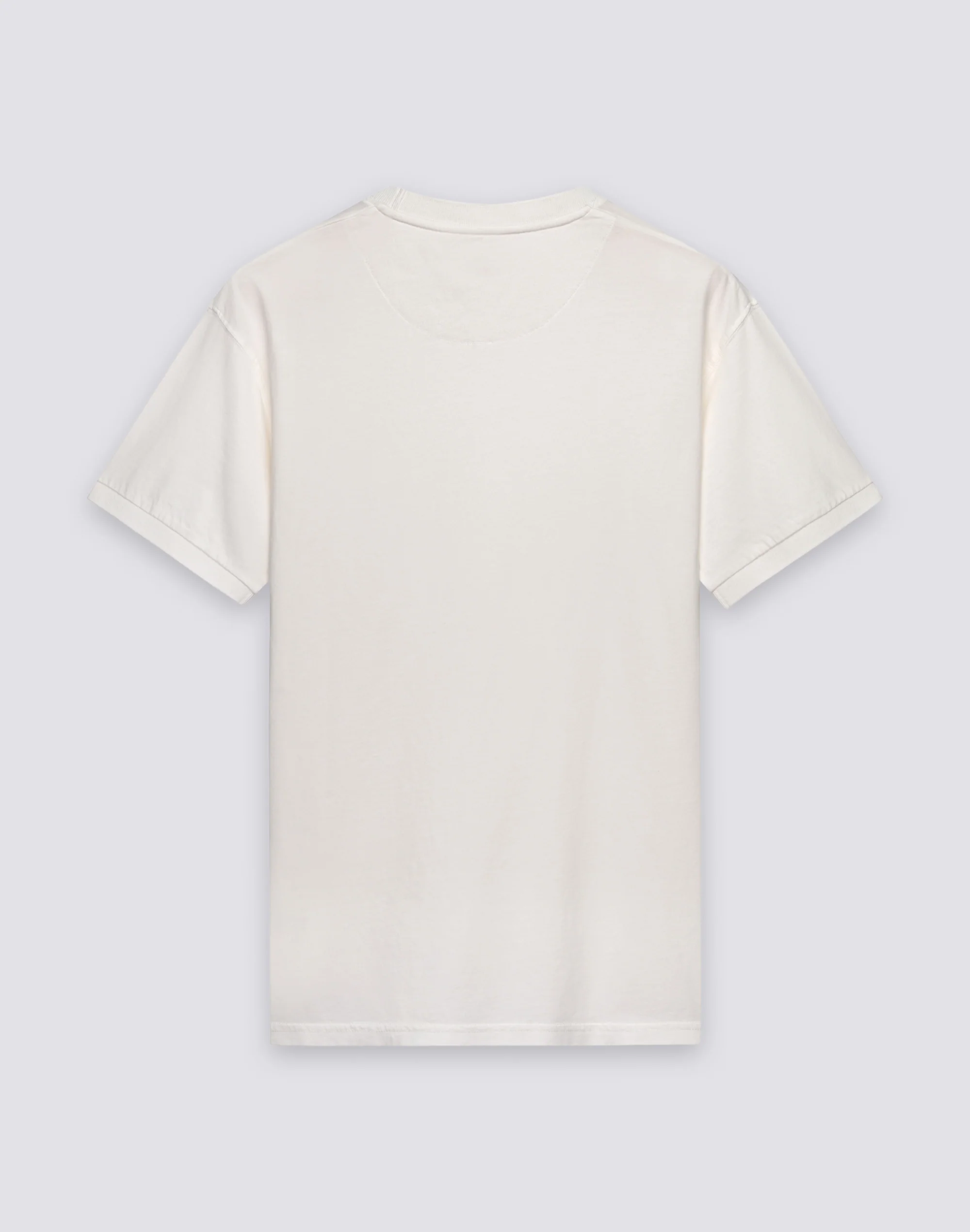 T-SHIRT UOMO NEW DEY A GIROCOLLO TINTO CAPO CON LOGO - Image 2