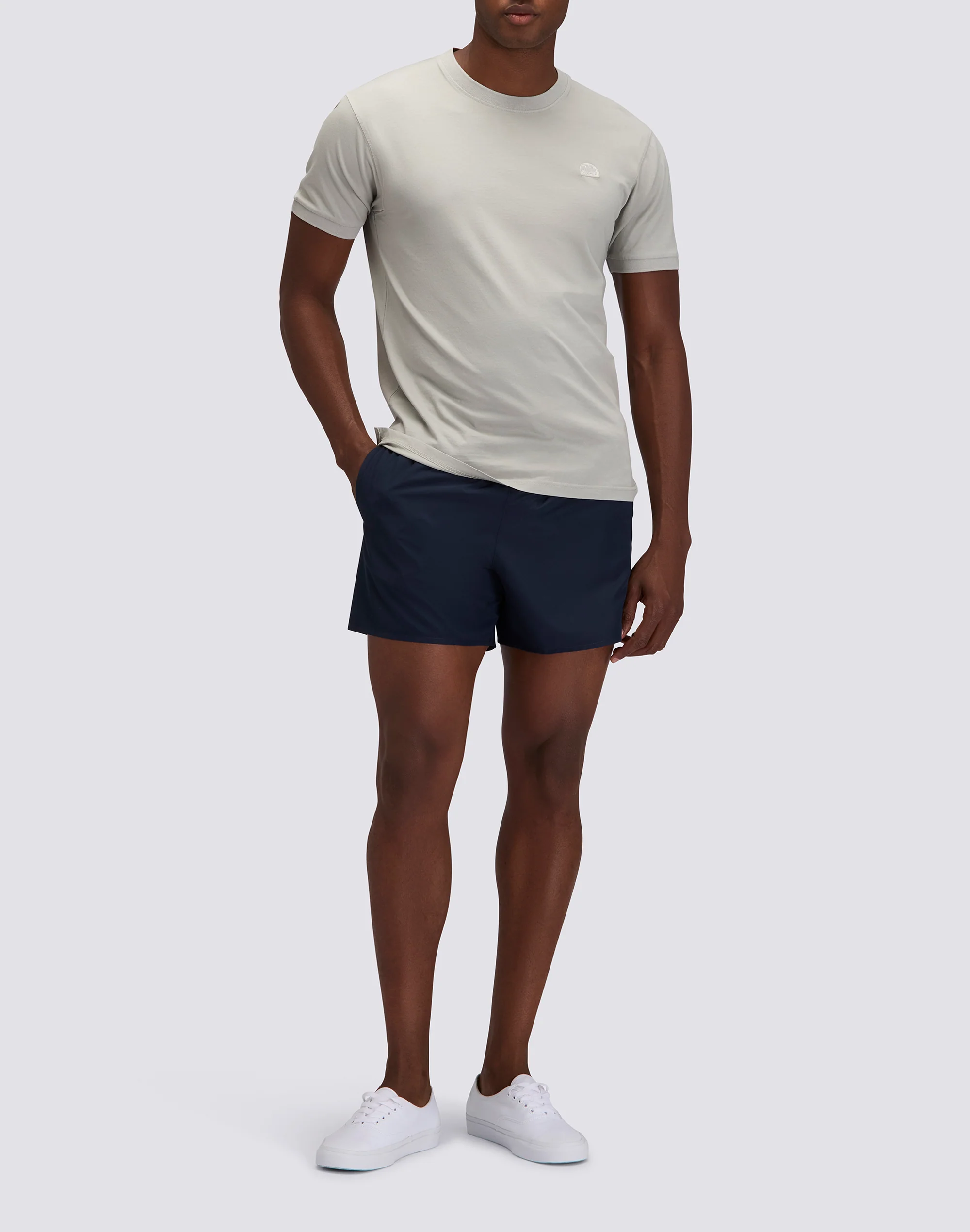 T-SHIRT UOMO NEW DEY A GIROCOLLO TINTO CAPO CON LOGO - Image 3