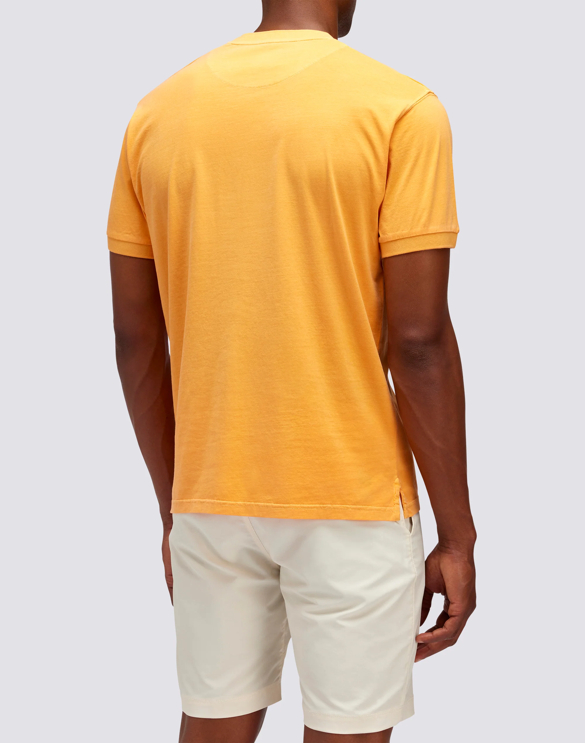 T-SHIRT NEW DEY GIROCOLLO TINTO CAPO CON LOGO - Image 2