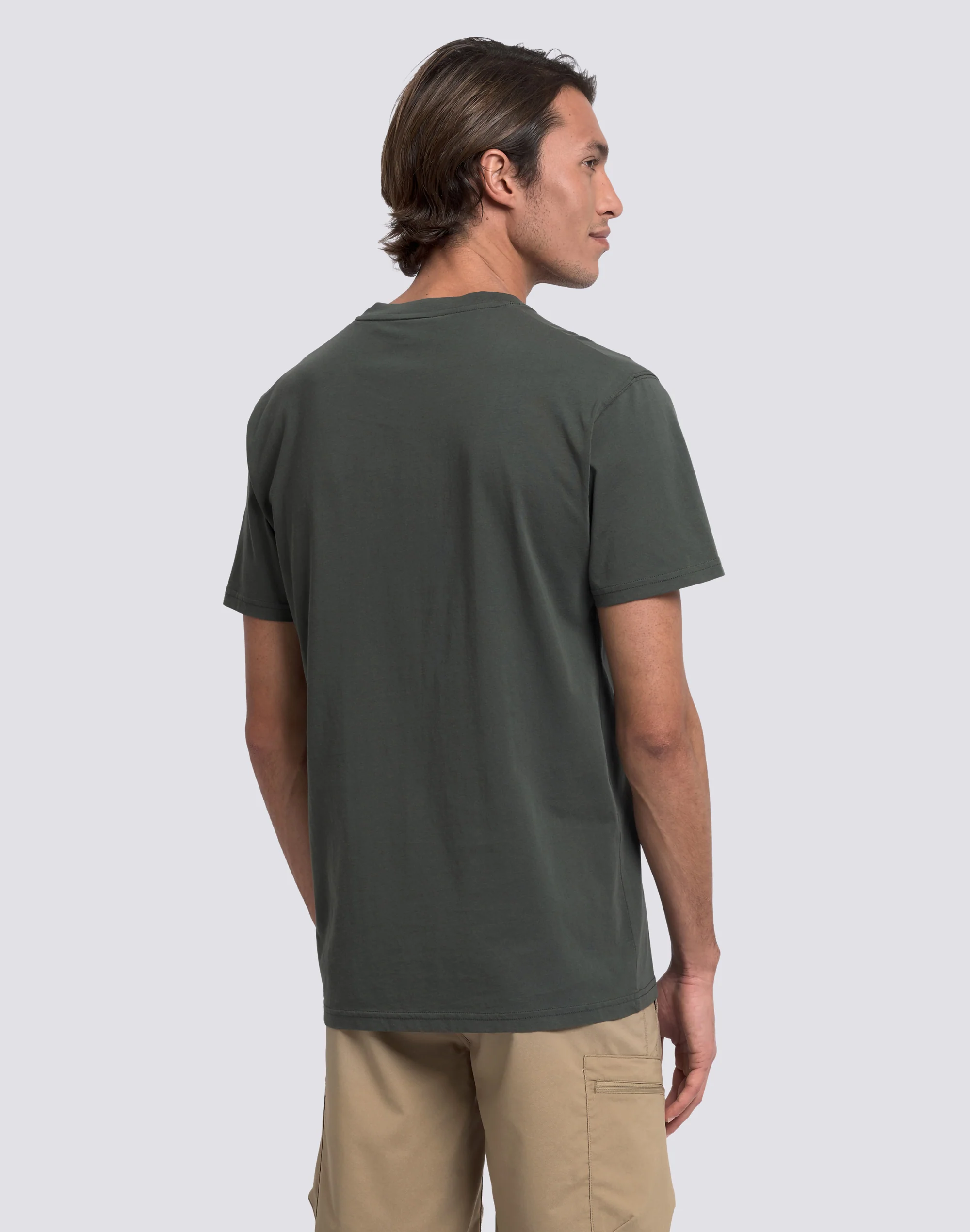 T-SHIRT UOMO A GIROCOLLO CON LOGO EMBOSSATO - Image 5