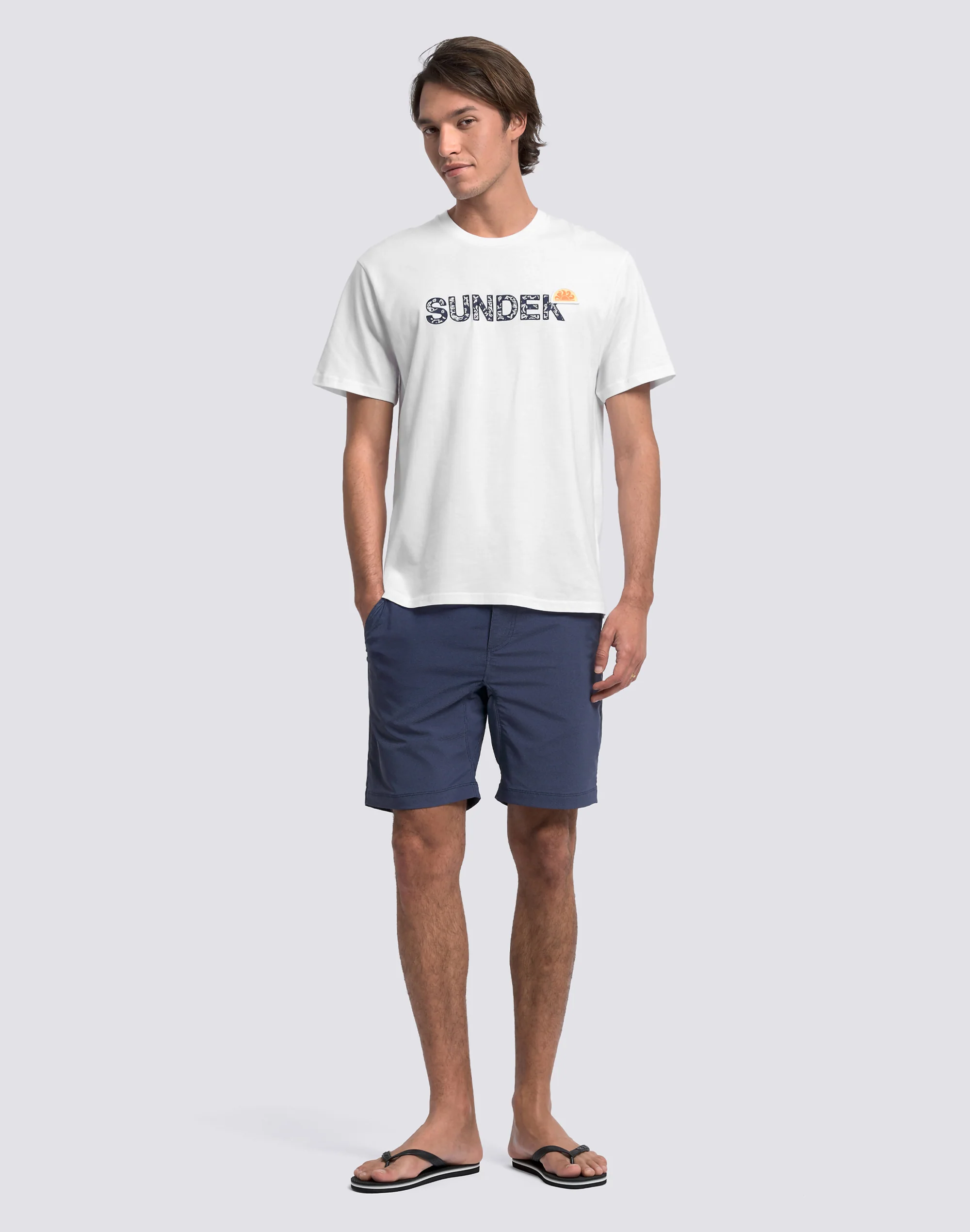 T-SHIRT UOMO A GIROCOLLO CON STAMPA ARCHIVE HIBISCUS - Image 3