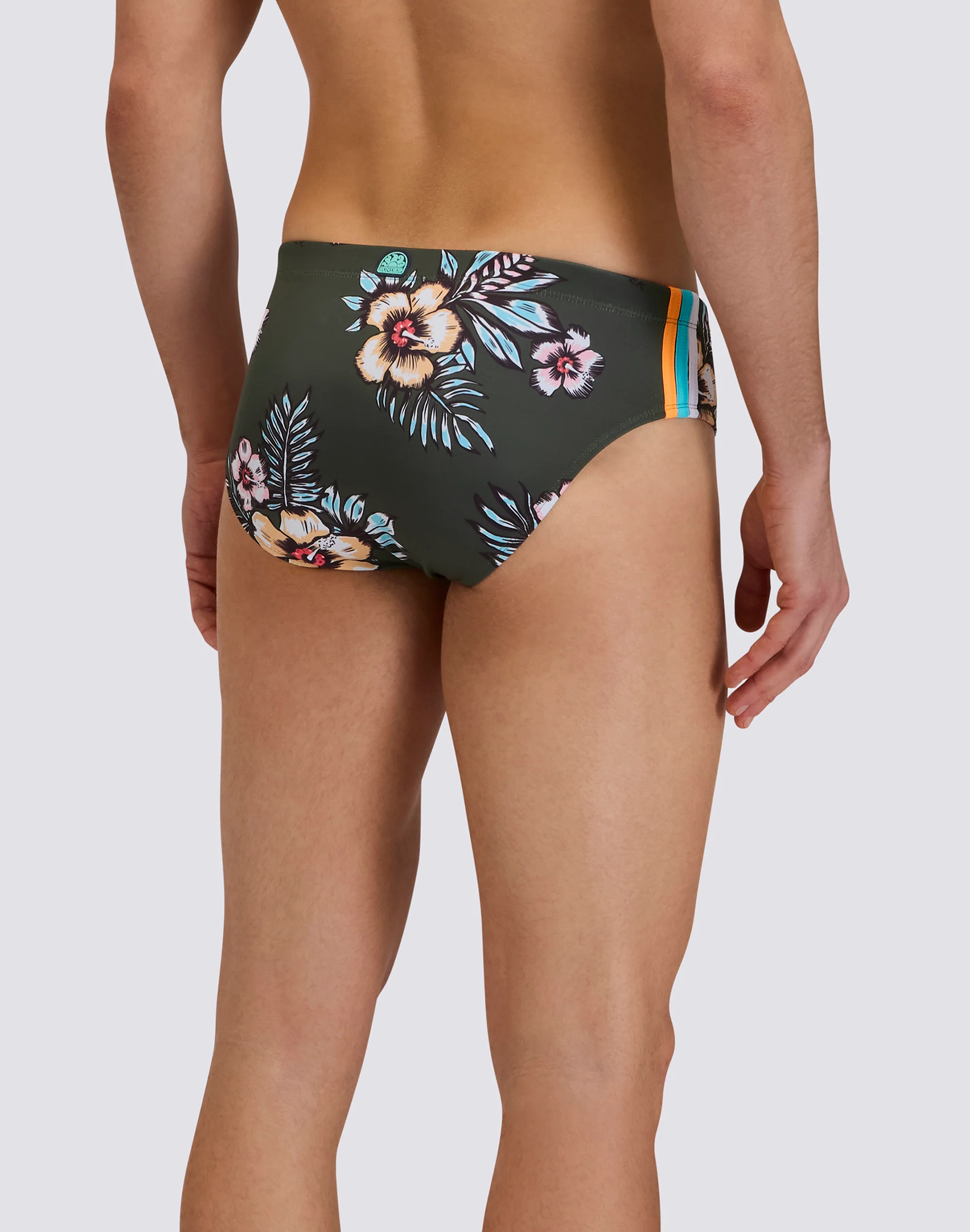 SLIP MARE UOMO STAMPA GRAPHIC FLOWER - Image 2