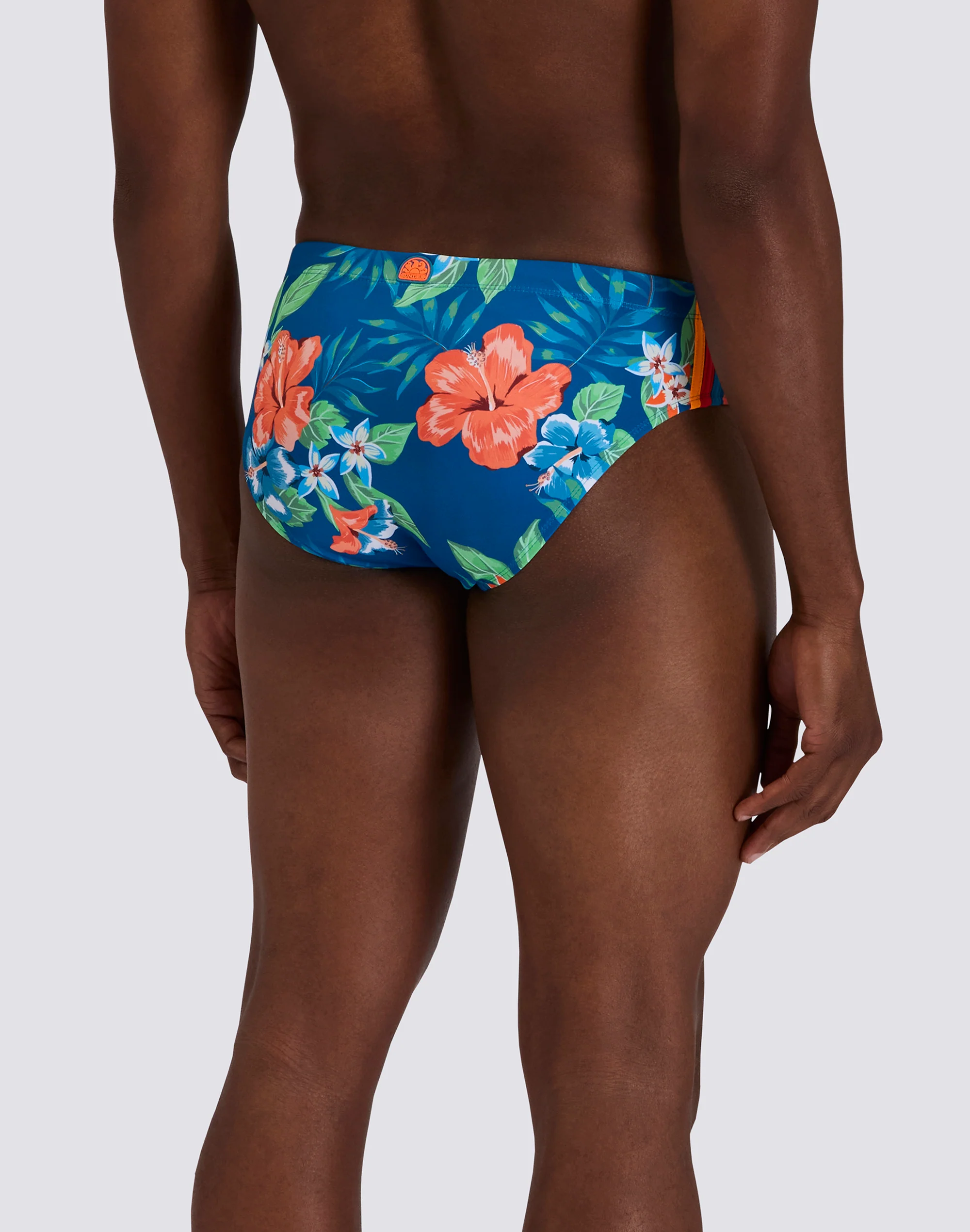 SLIP MARE UOMO DIWALTER CON STAMPA ISLAND BLISS - Image 2