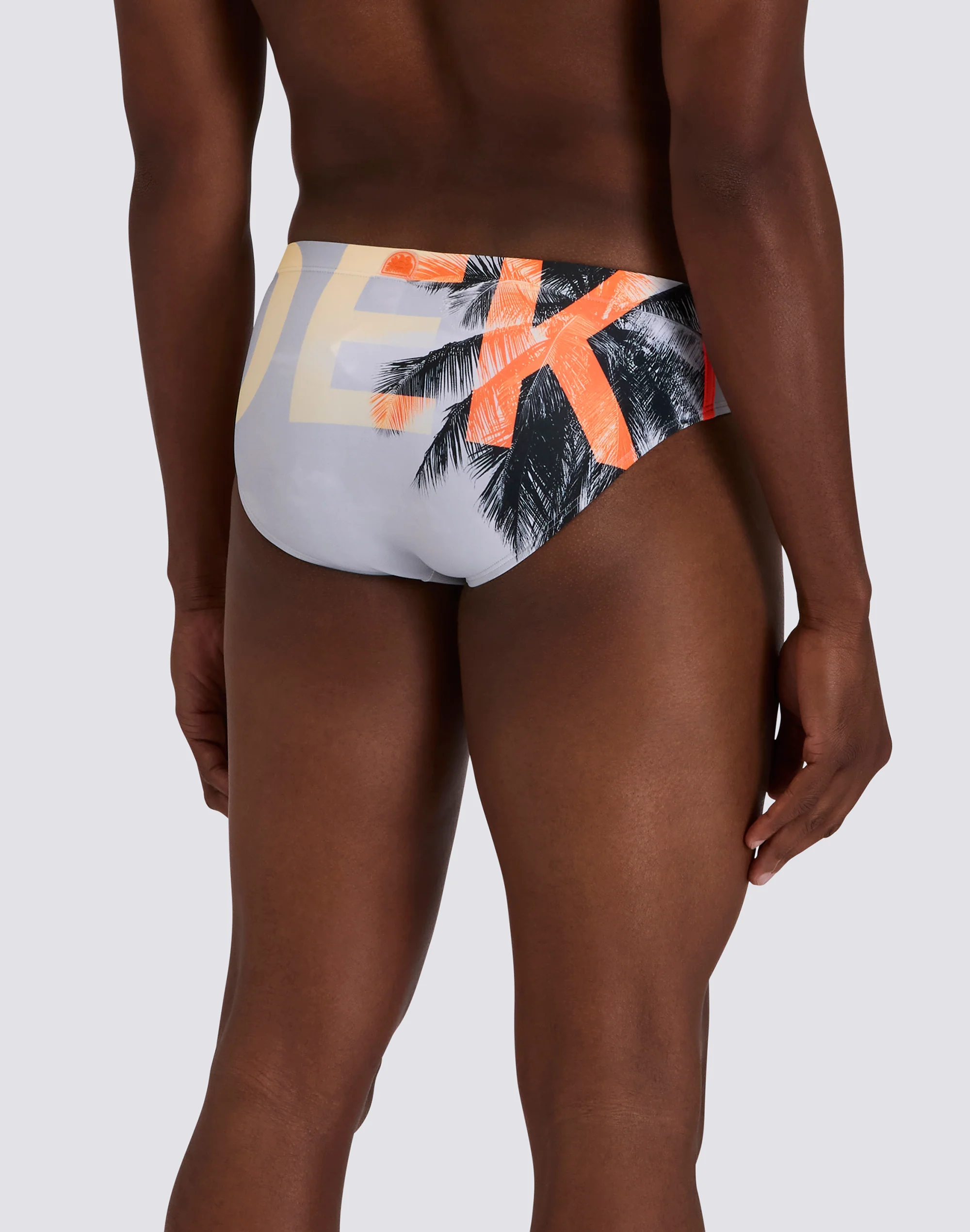 SLIP MARE UOMO CON LOGO E STAMPA L.A DREAM - Image 2