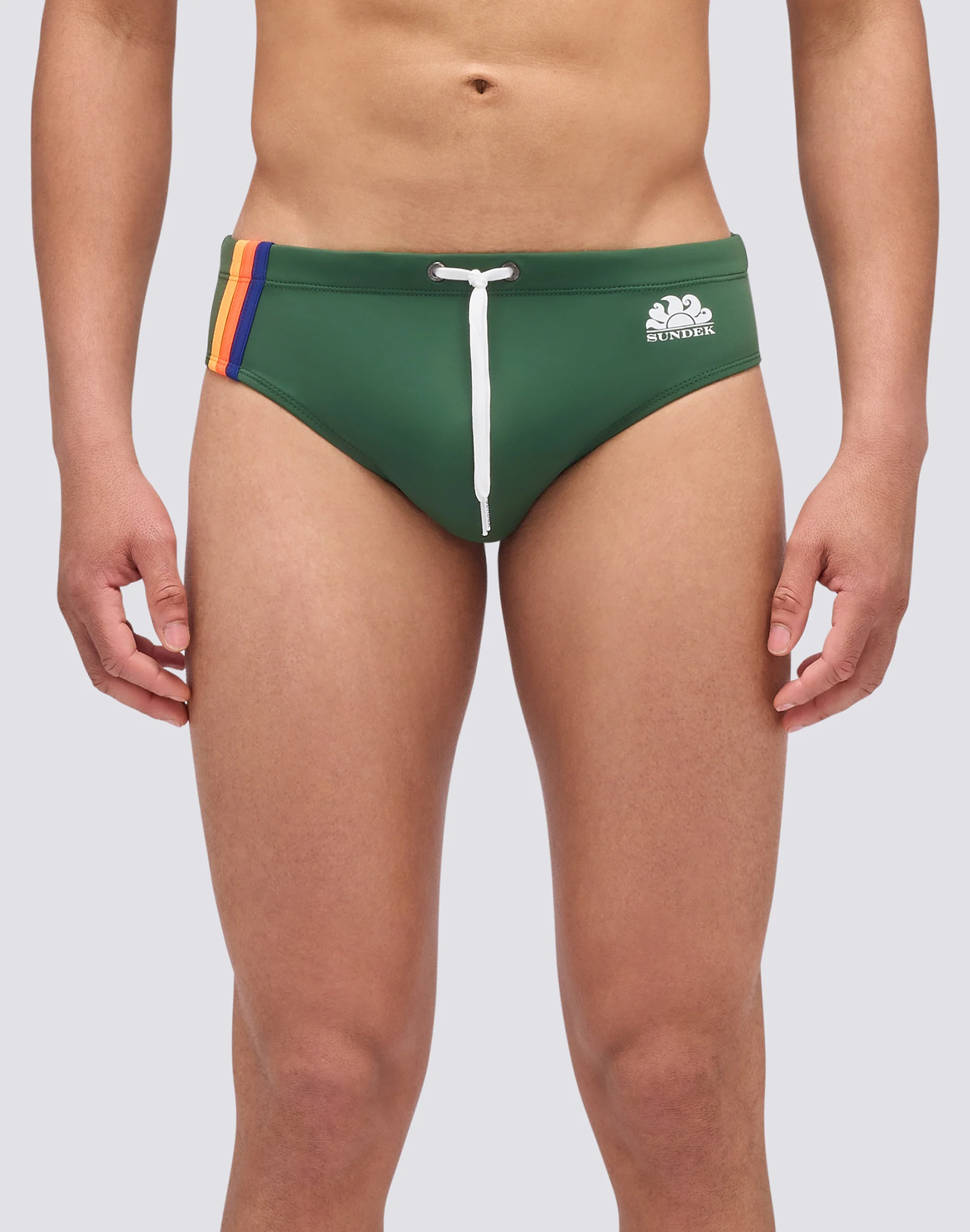SLIP CON DETTAGLIO TRICOLORE