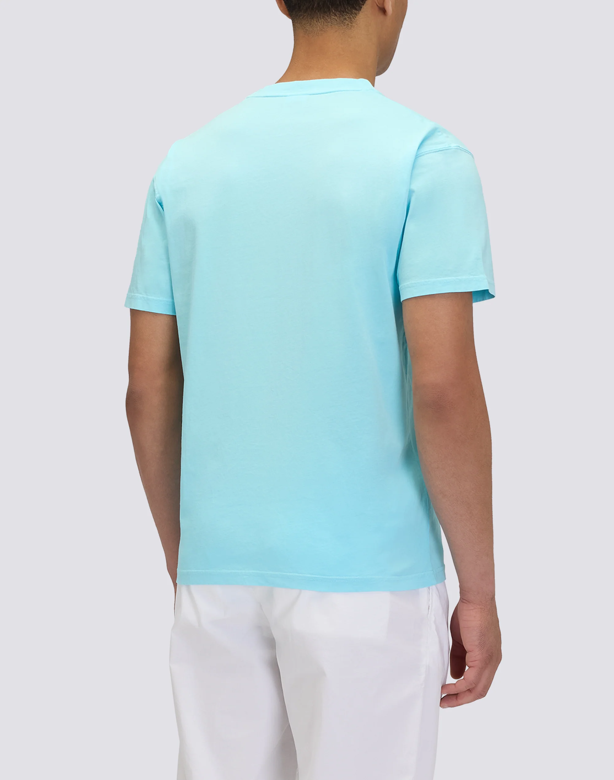 T-SHIRT UOMO A GIROCOLLO STAMPA HIBISCUS D'ARCHIVIO - Image 2