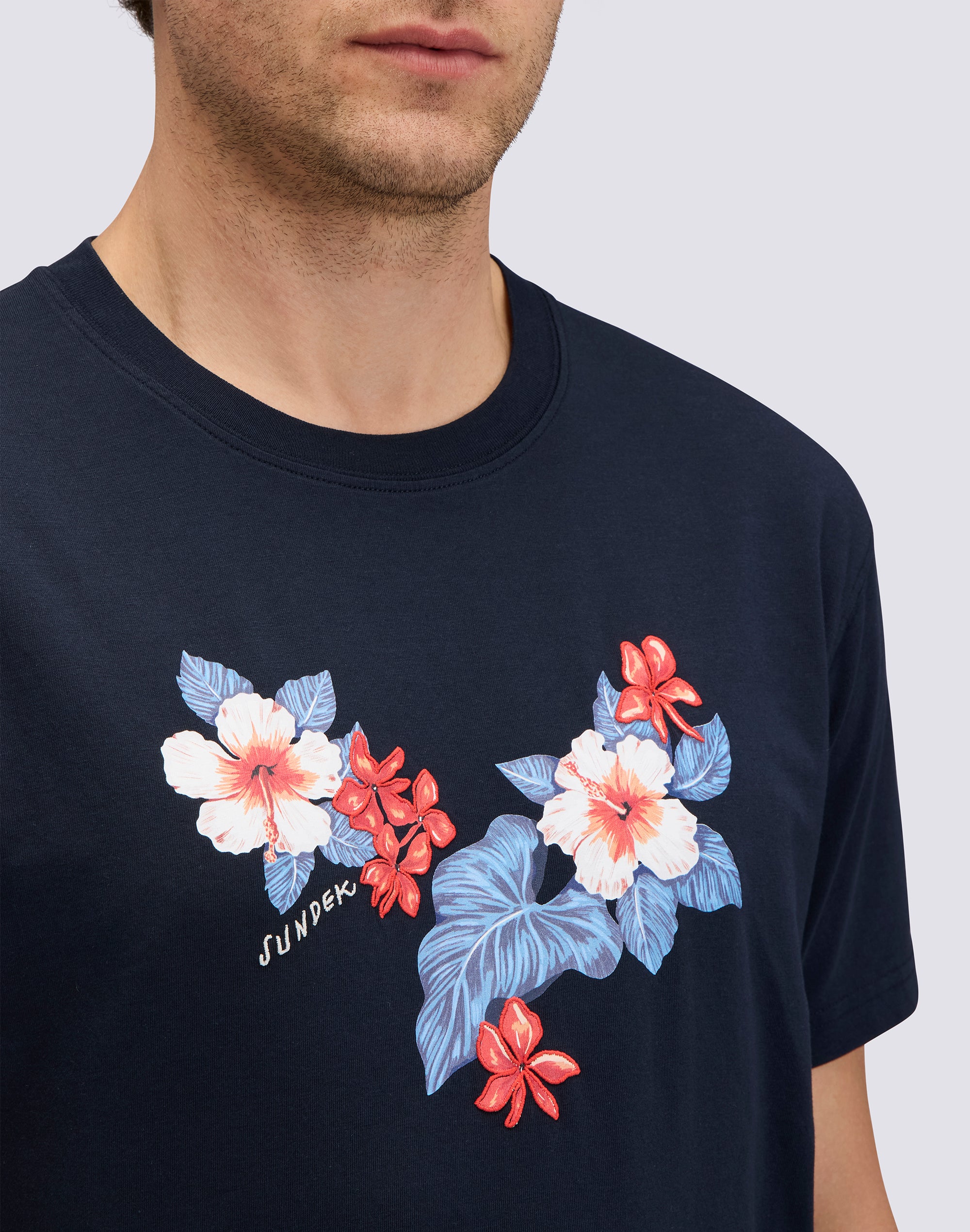 T-SHIRT CAPSULE STAMPA FLOREALE - Image 4