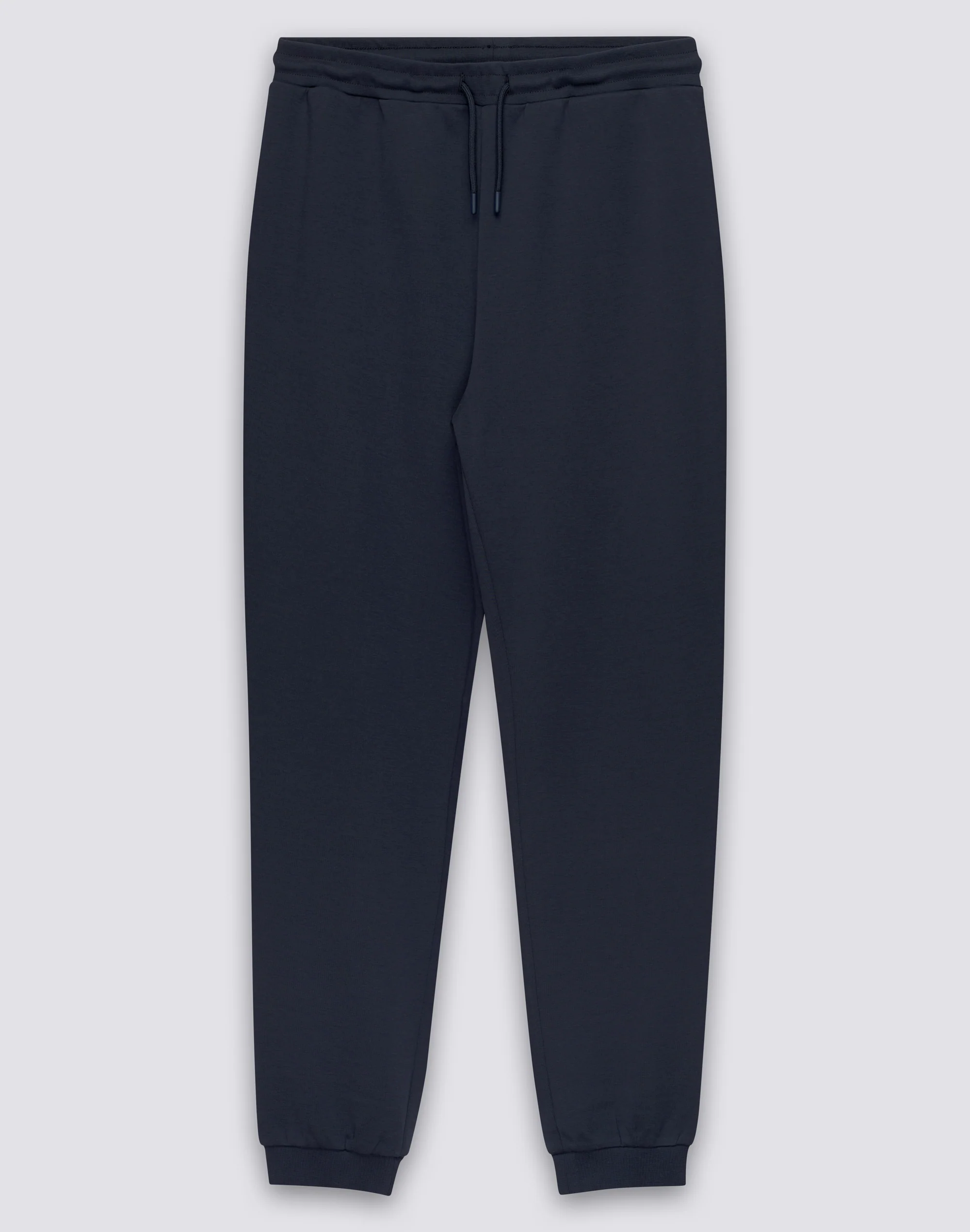 PANTALONI LUNGHI UOMO A VITA ELASTICATA IN COTONE INTERLOCK RICICLATO - Image 2