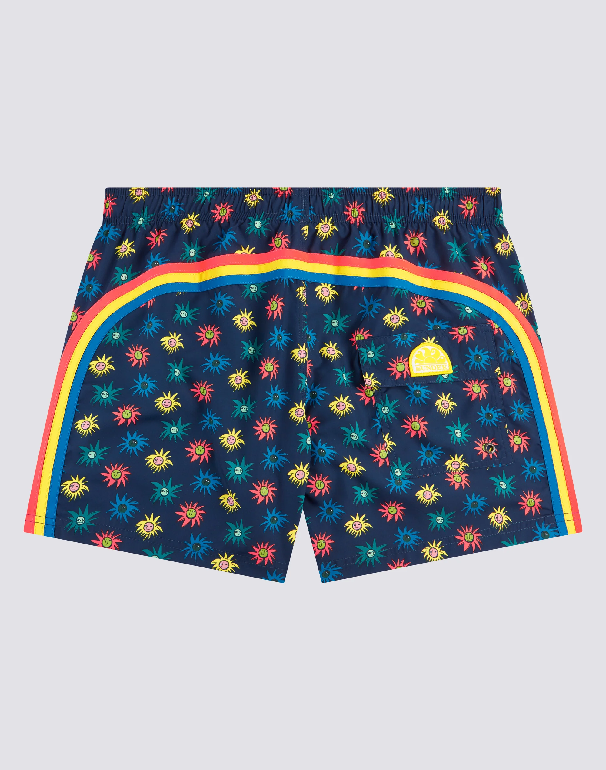 COSTUME DA BAGNO CORTO VITA ELASTICATA MICROSTAMPA LION SUN REPREVE® - Image 5