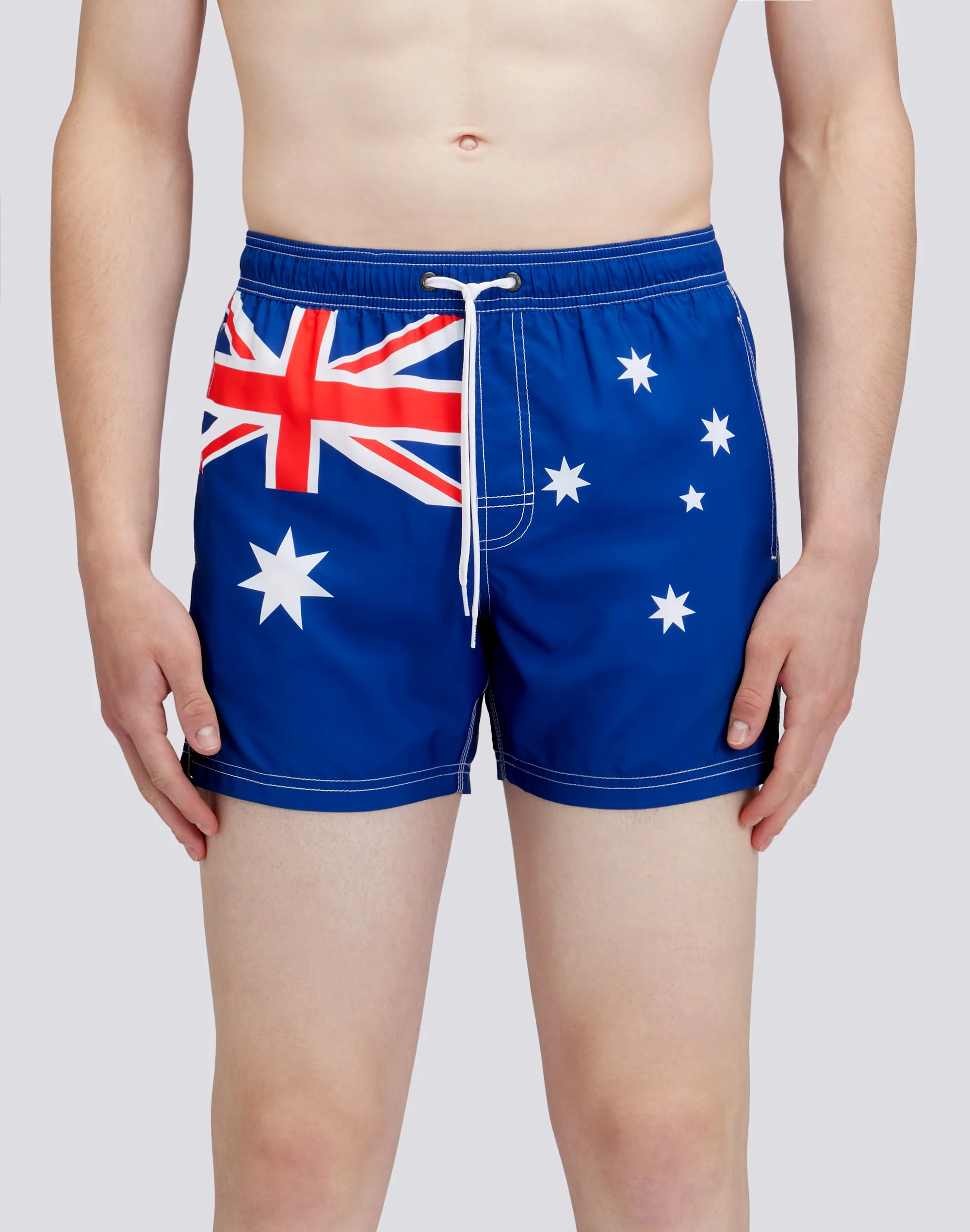 COSTUME DA BAGNO CORTO VITA ELASTICATA POLIESTERE RICICLATO REPREVE® BANDIERA AUSTRALIA