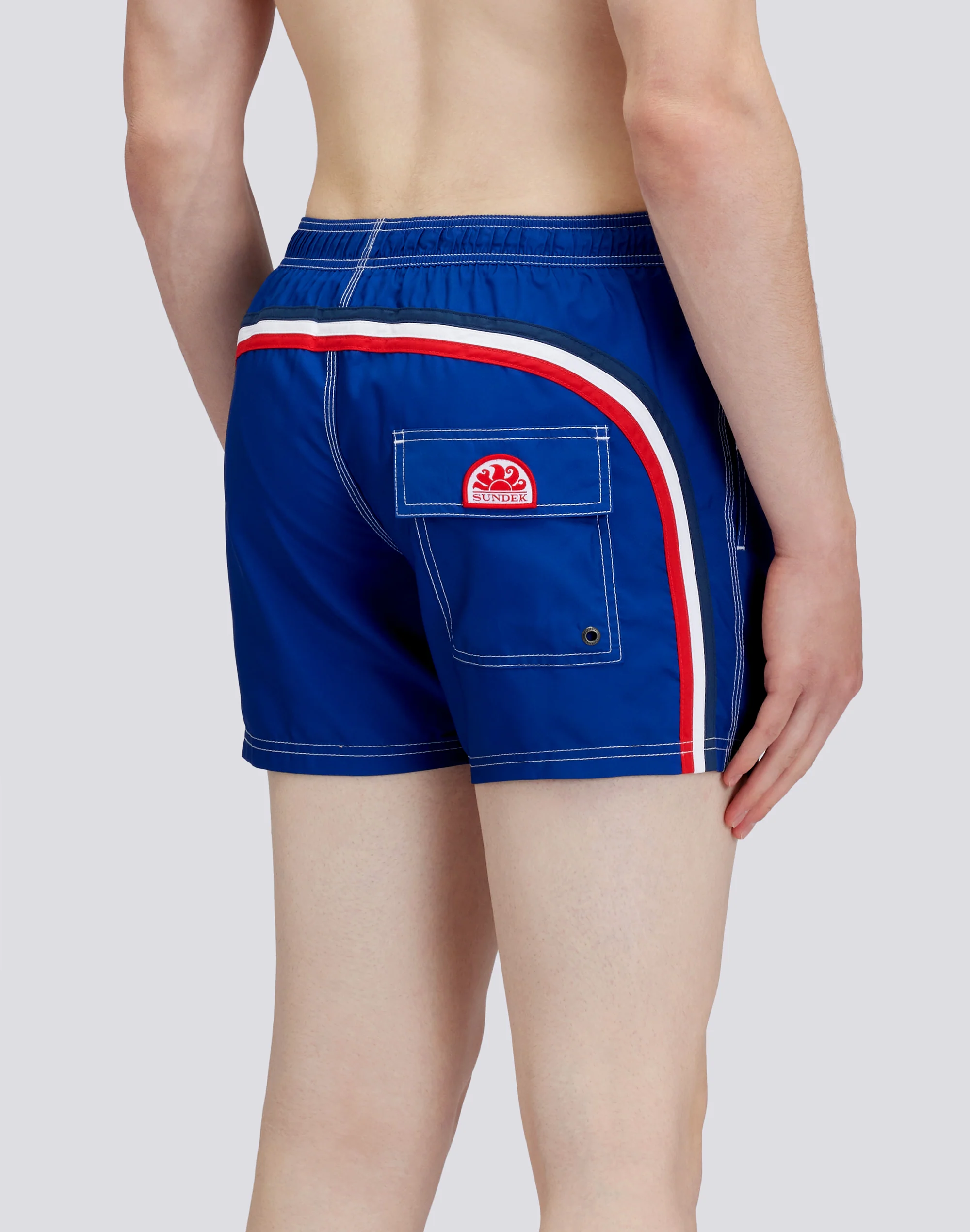 COSTUME DA BAGNO CORTO VITA ELASTICATA POLIESTERE RICICLATO REPREVE® BANDIERA AUSTRALIA - Image 2