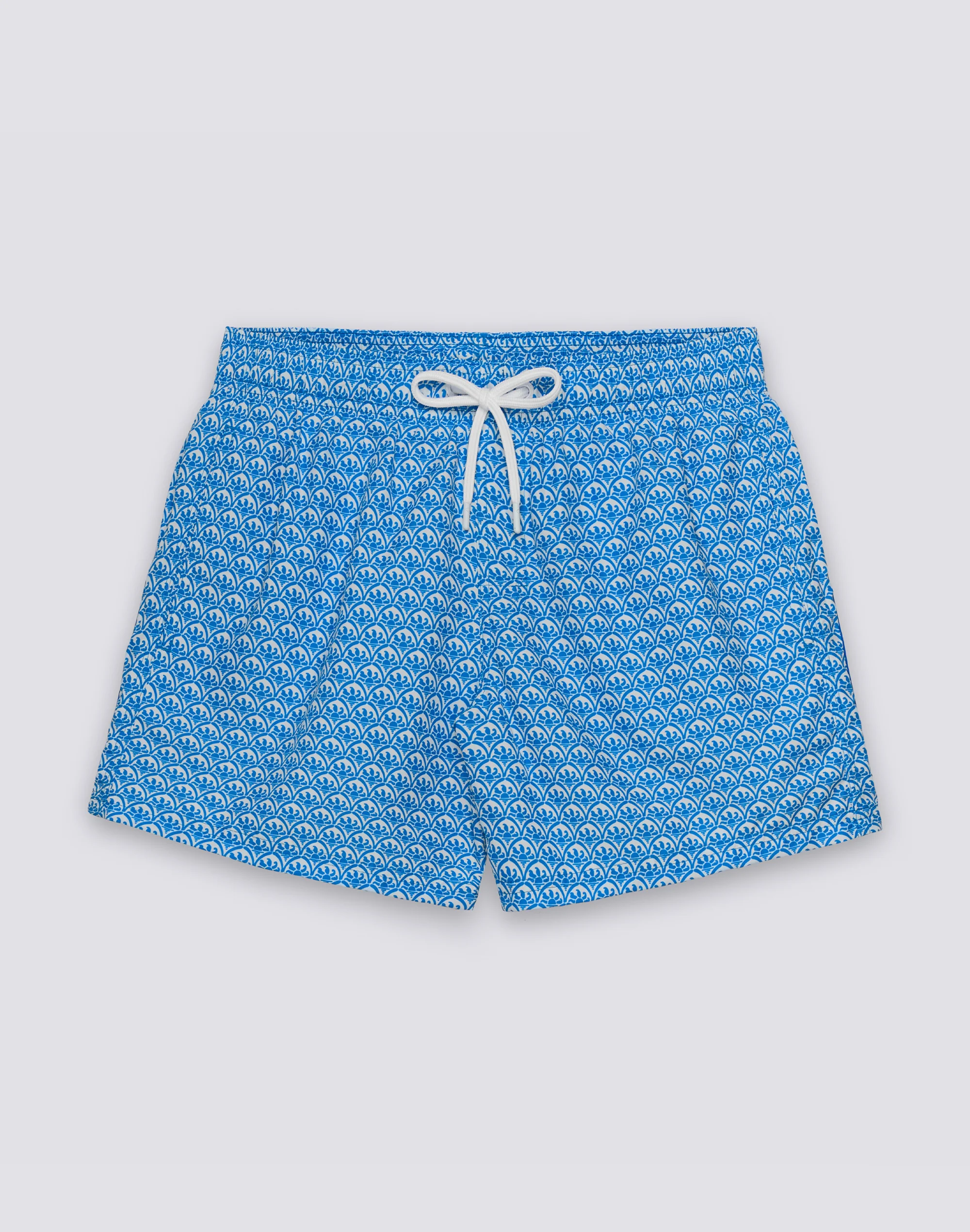 COSTUME DA BAGNO UOMO CORTO VITA ELASTICATA POLIESTERE RICICLATO REPREVE® CON STAMPA MAIOLICA SUNSET - Image 2
