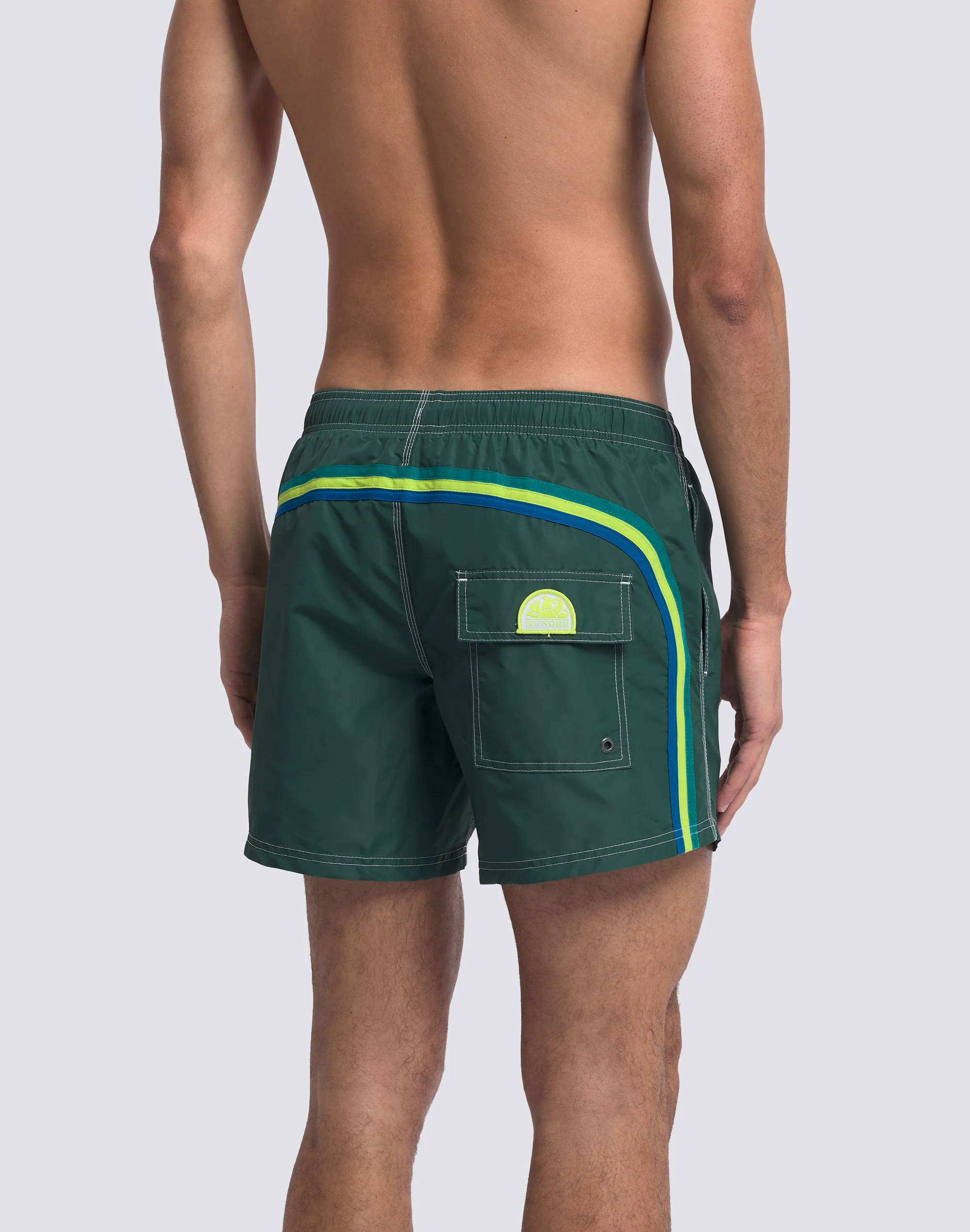COSTUME DA BAGNO UOMO CORTO VITA ELASTICATA ICONIC TAFFETA - Image 5