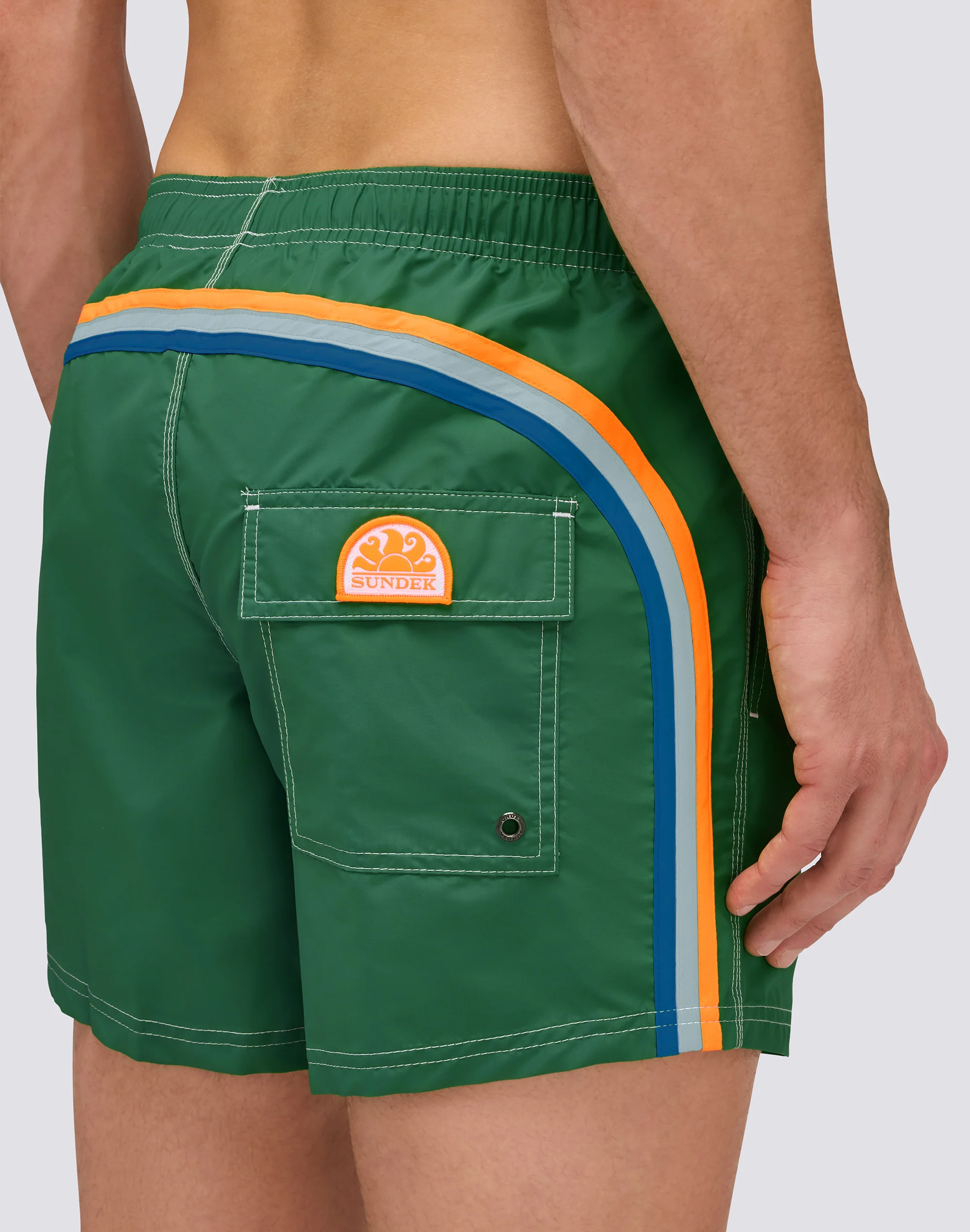 COSTUME DA BAGNO UOMO CORTO VITA ELASTICATA ICONIC TAFFETA - Image 3