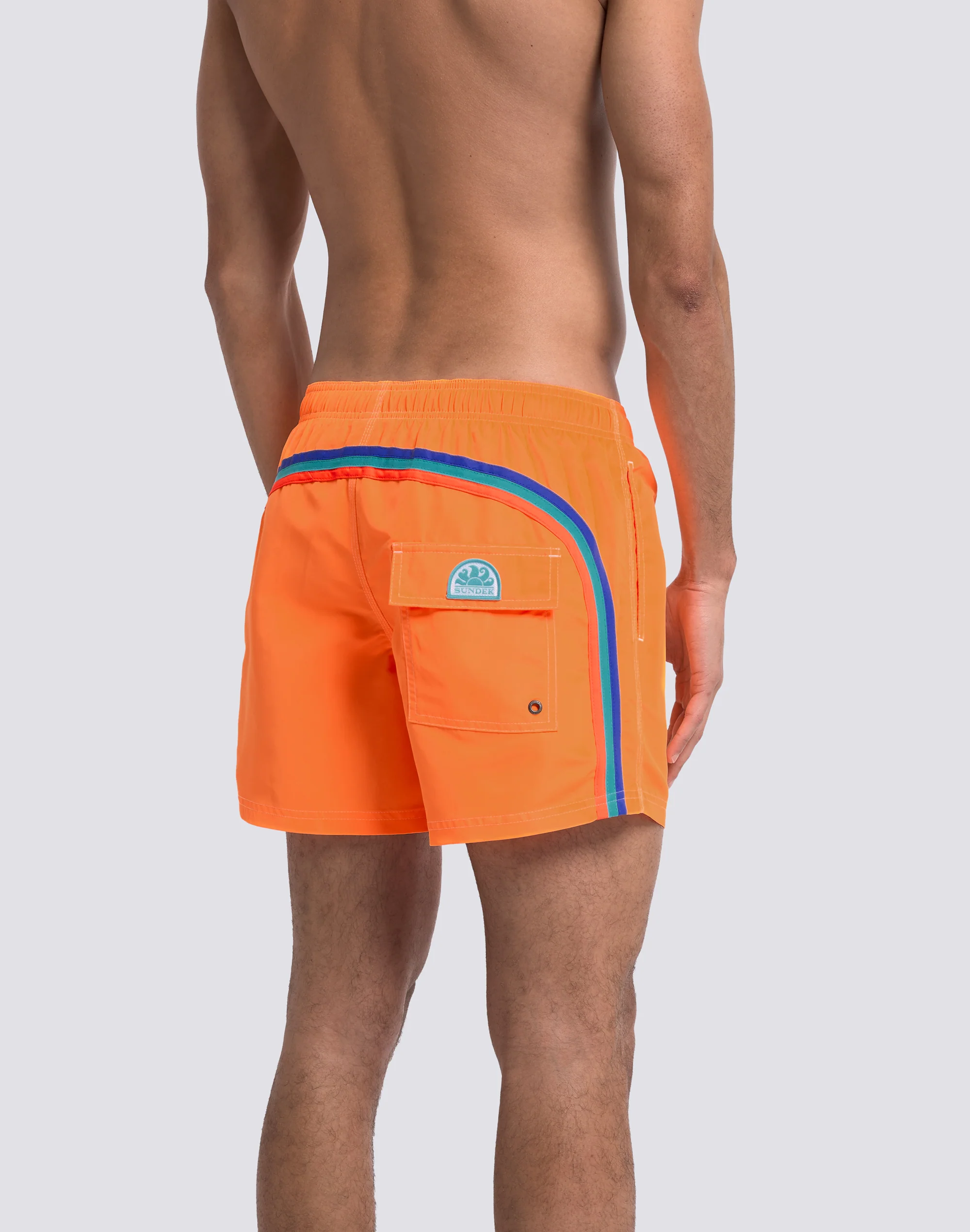 COSTUME DA BAGNO UOMO CORTO VITA ELASTICATA ICONIC TAFFETA - Image 5