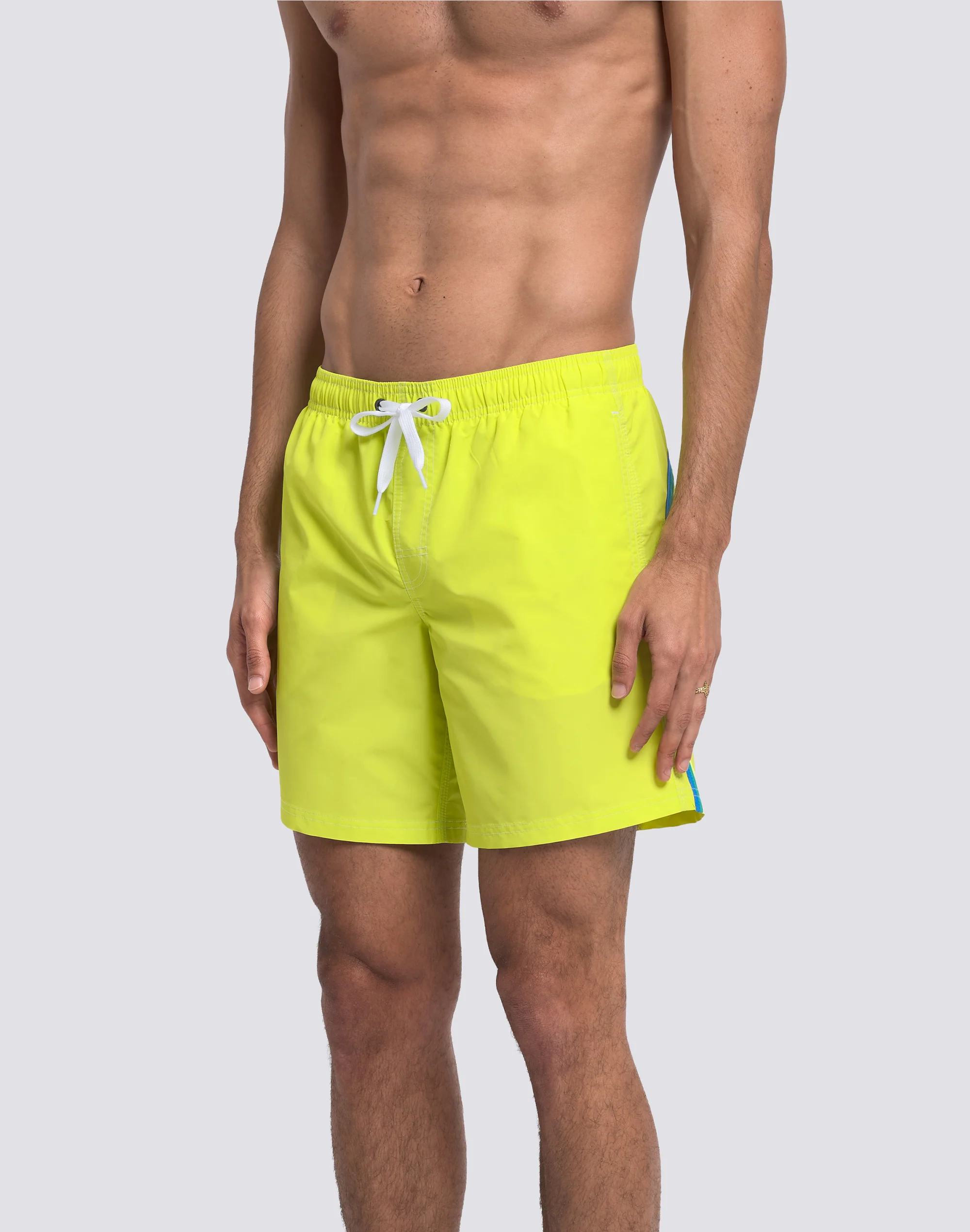 COSTUME DA BAGNO UOMO LUNGHEZZA MEDIA VITA ELASTICATA ICONIC TAFFETA - Image 4