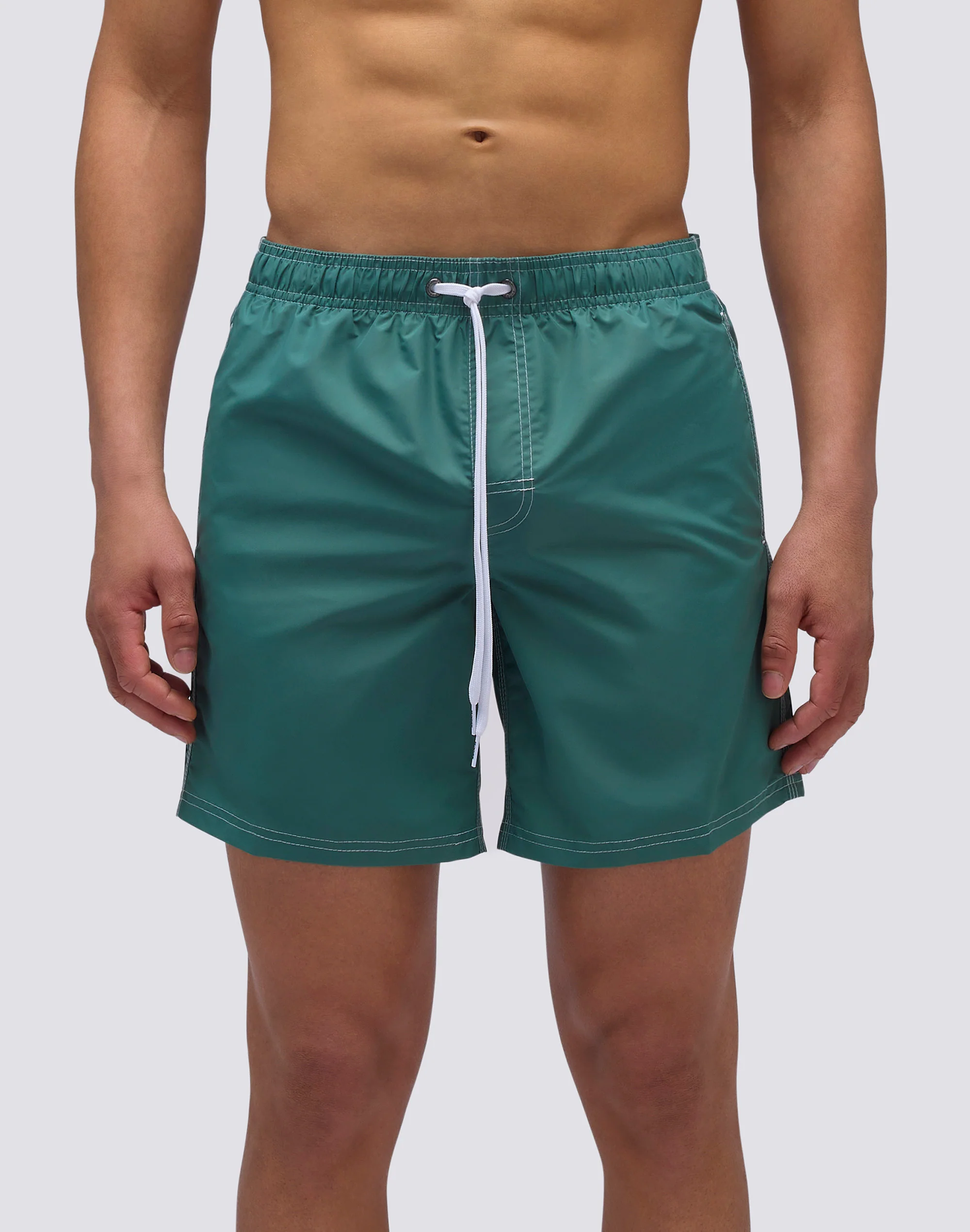 COSTUME DA BAGNO LUNGHEZZA MEDIA VITA ELASTICATA ICONIC TAFFETA - Image 2