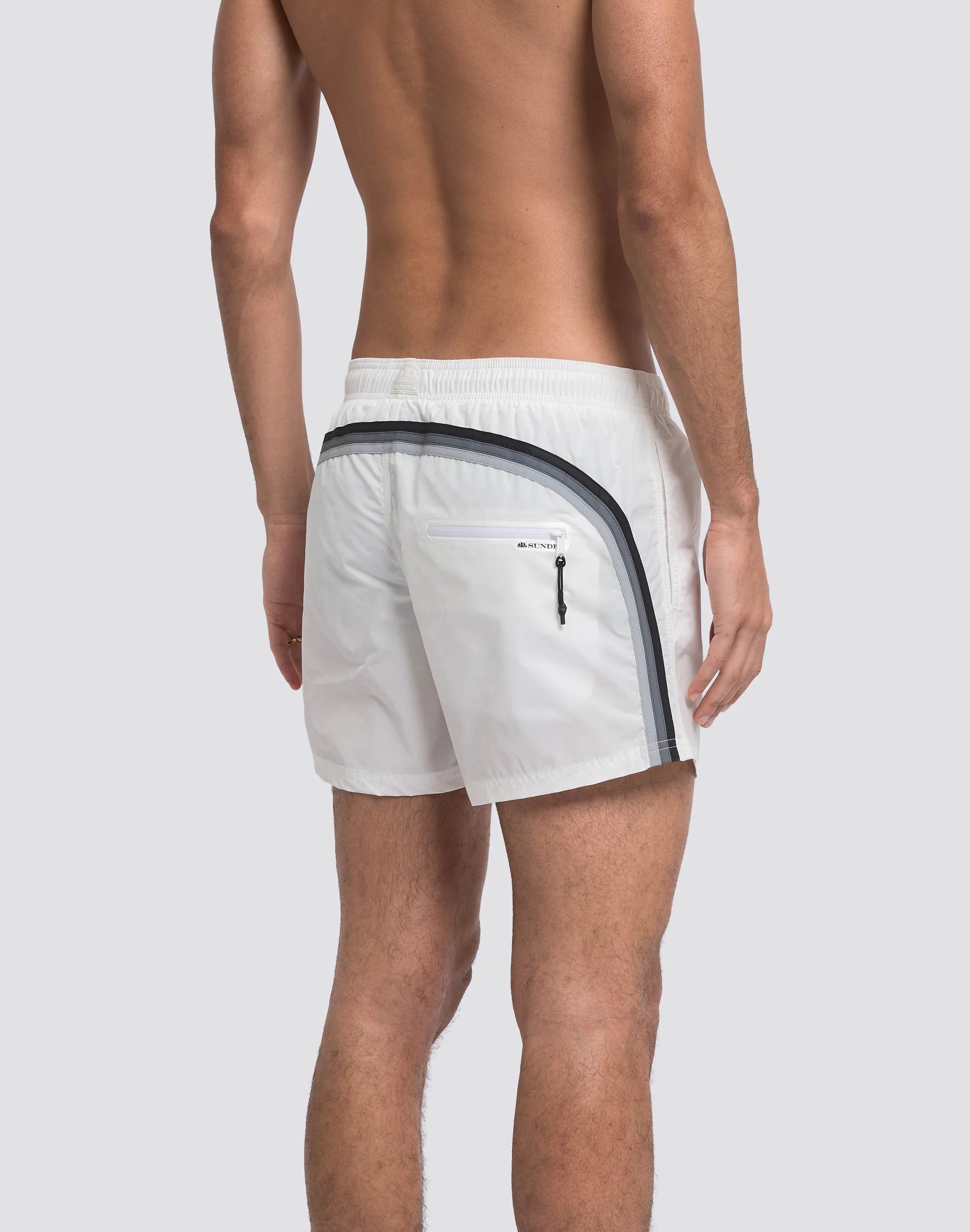 COSTUME DA BAGNO UOMO CORTO VITA ELASTICATA MEMORY - Image 5