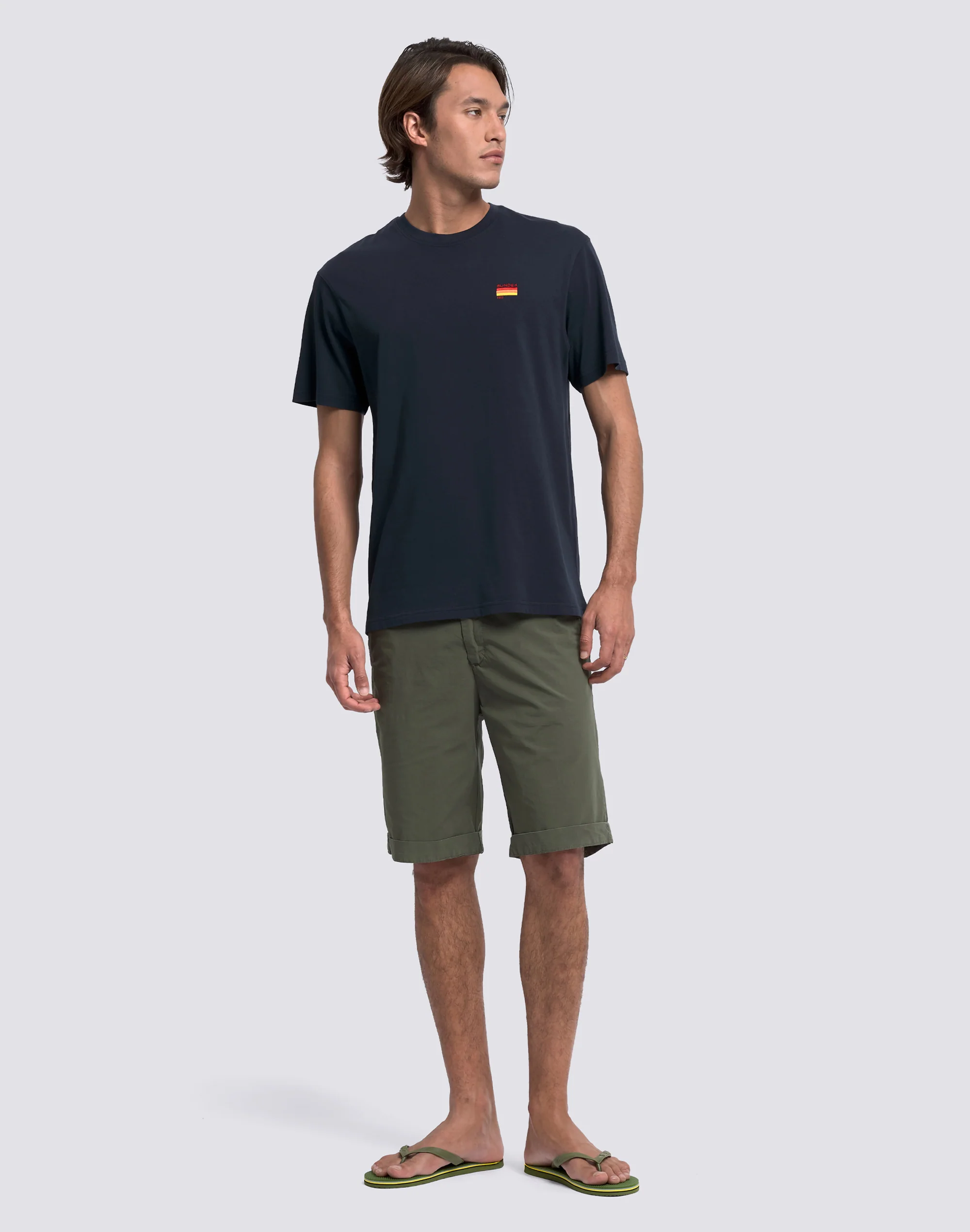 T-SHIRT CON RICAMO TRICOLORE - Image 3