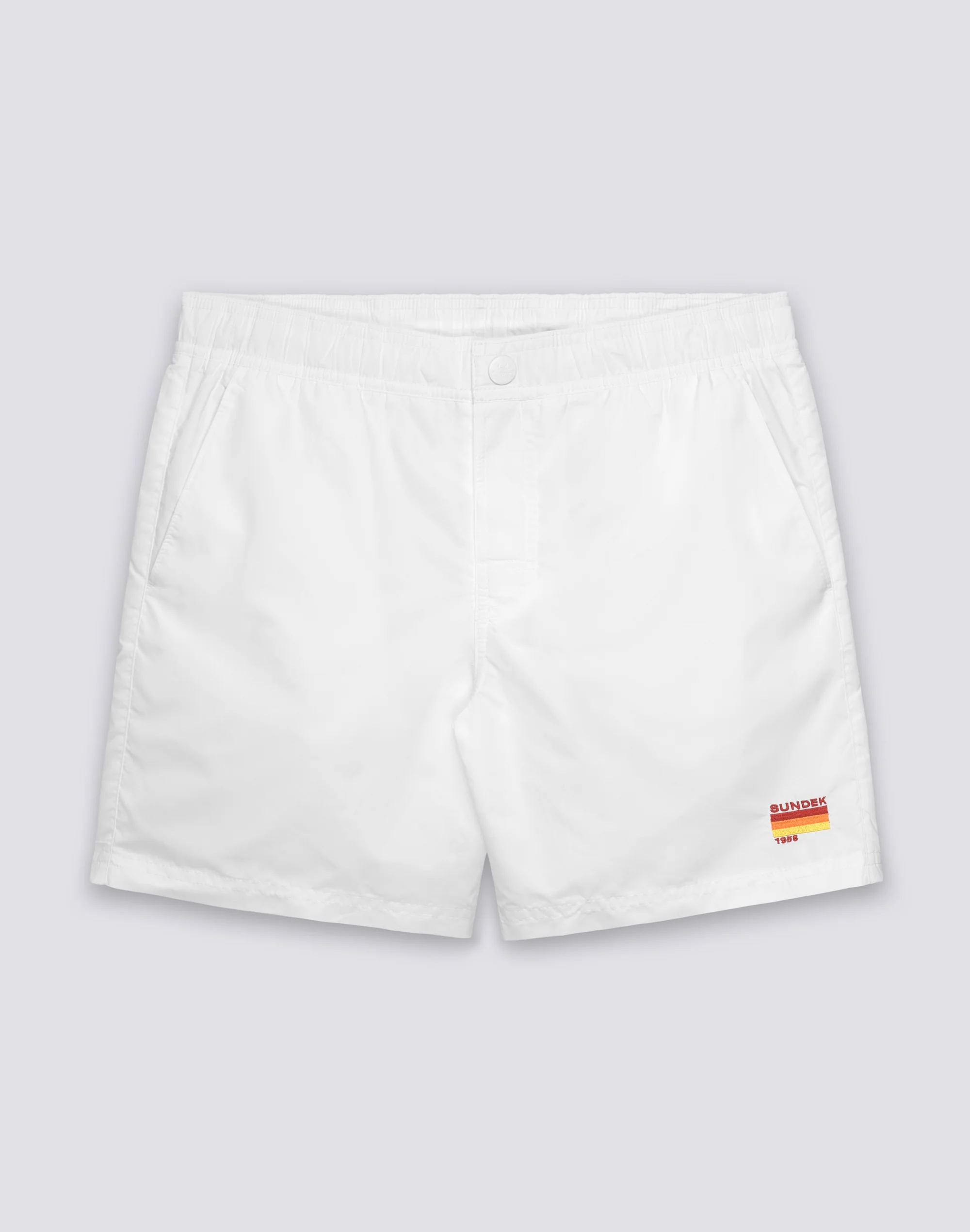 COSTUME DA BAGNO UOMO VITA ELASTICATA IN NYLON TAFFETA EFFETTO LAVATO