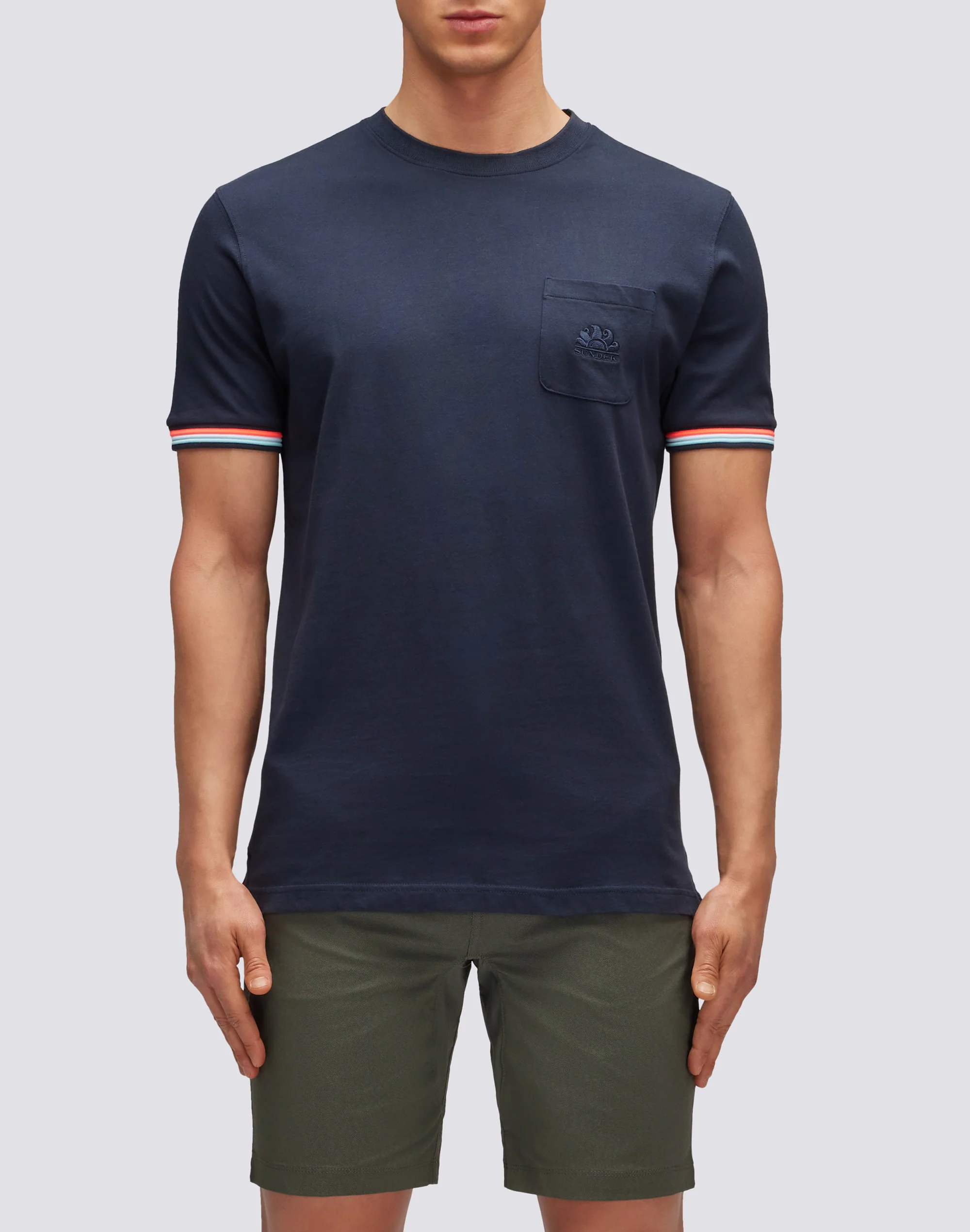 T-SHIRT FINN GIROCOLLO CON TASCHINO