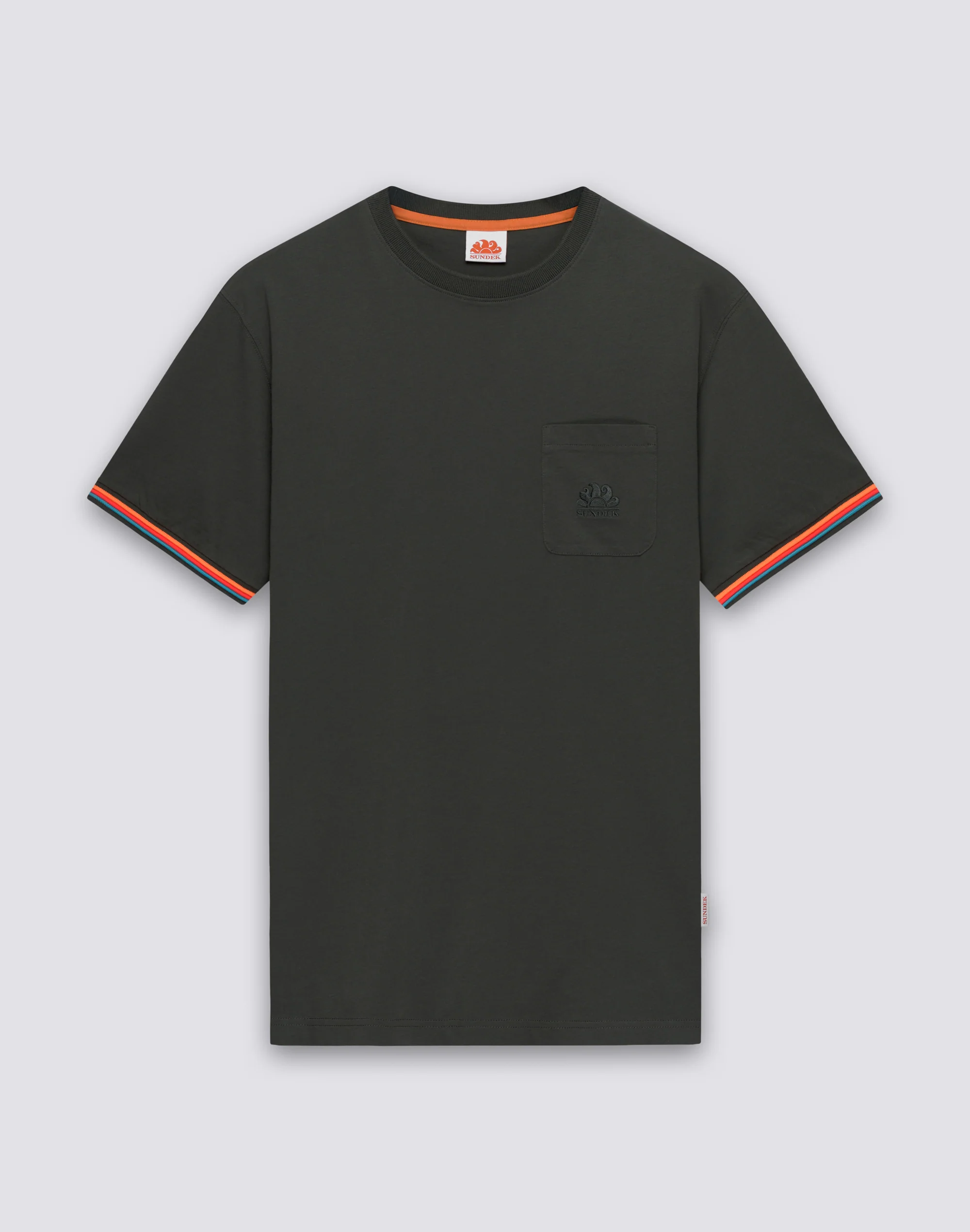 T-SHIRT UOMO FINN A GIROCOLLO CON TASCHINO