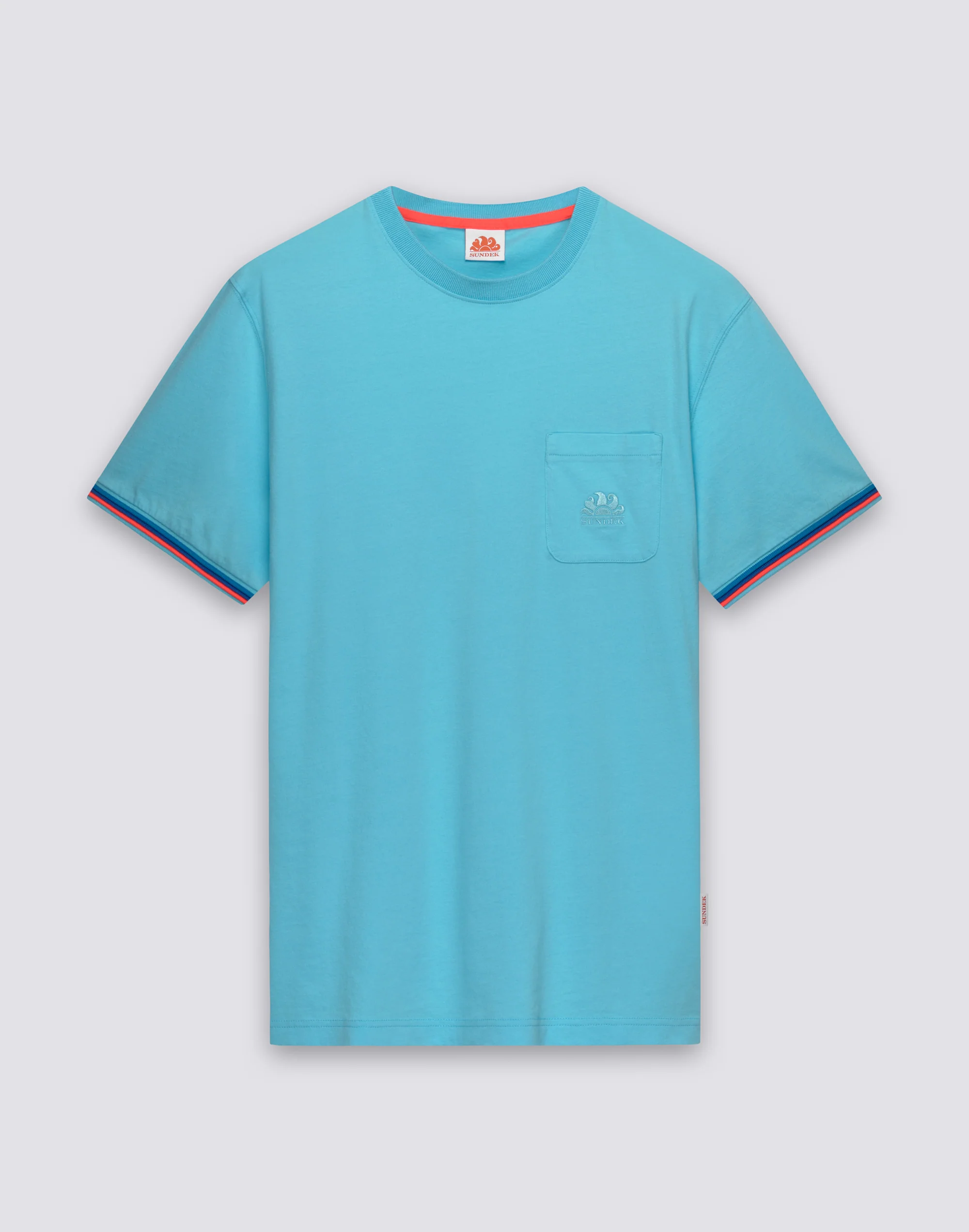 T-SHIRT UOMO FINN A GIROCOLLO CON TASCHINO