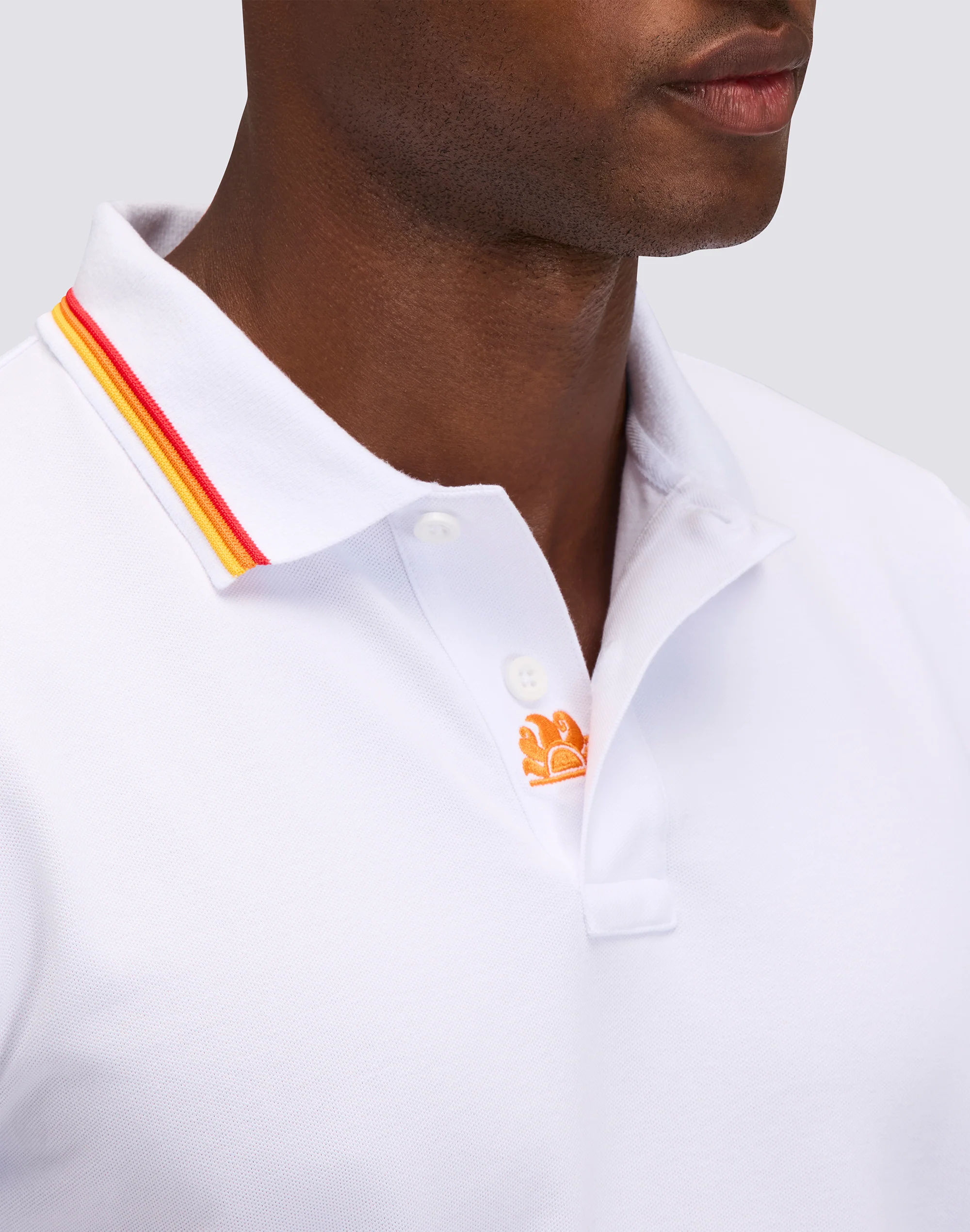 POLO BRICE UOMO IN COTONE PIQUET CON DETTAGLI TRICOLOR - Image 4