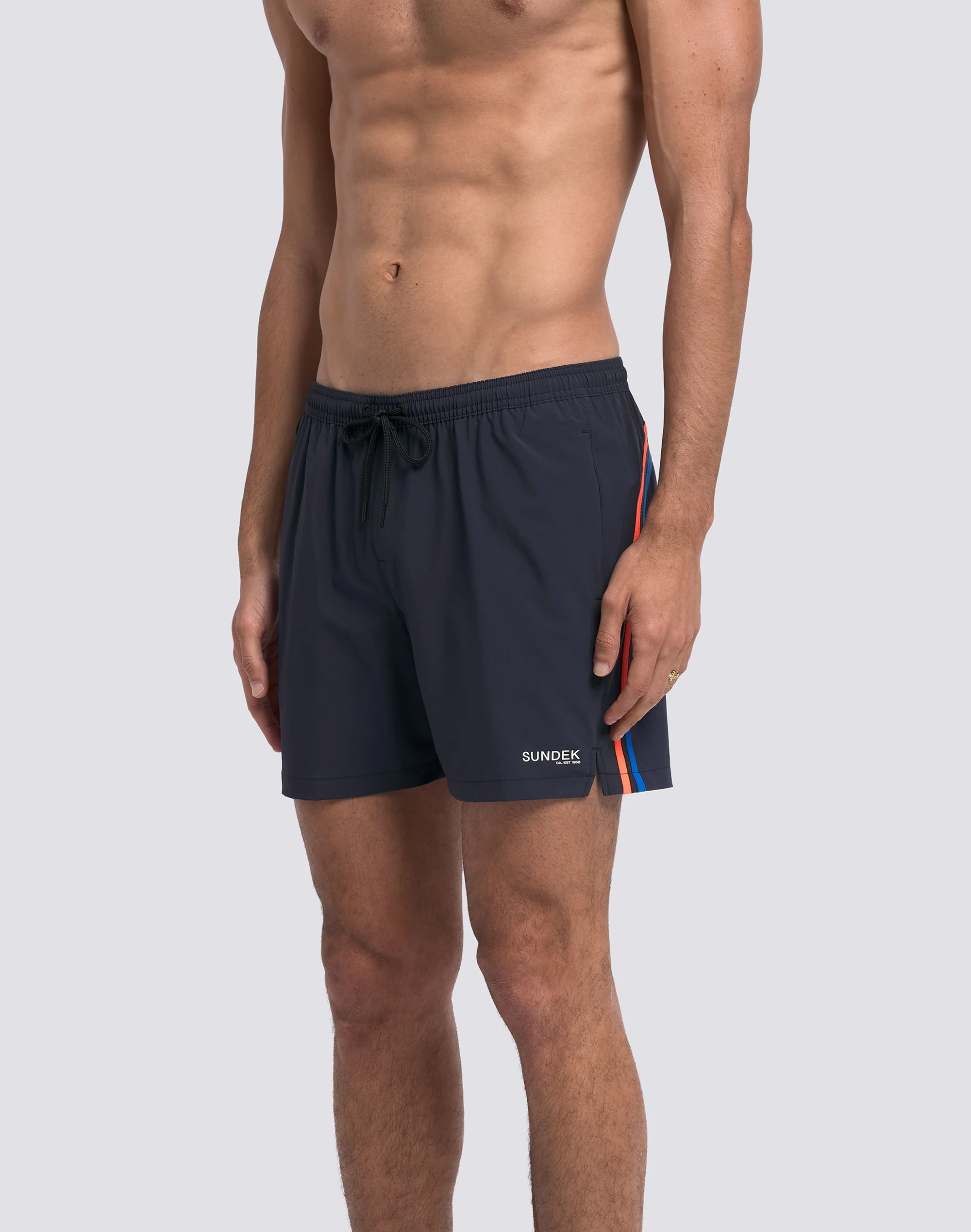 COSTUME DA BAGNO UOMO CON TESSUTO STRETCH A VITA ELASTICATA E CON CUSTODIA REMOVIBILE - Image 5