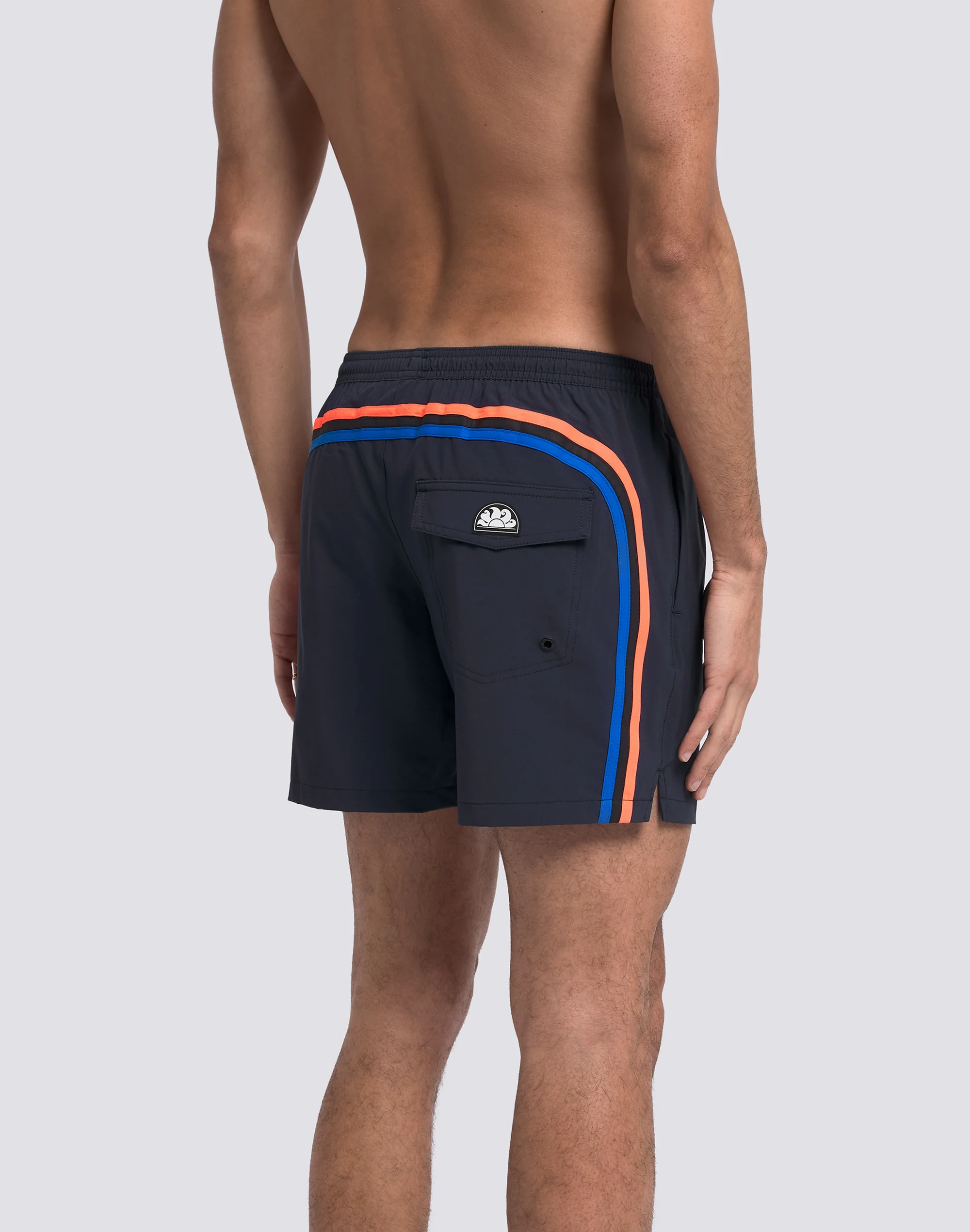 COSTUME DA BAGNO UOMO CON TESSUTO STRETCH A VITA ELASTICATA E CON CUSTODIA REMOVIBILE - Image 6