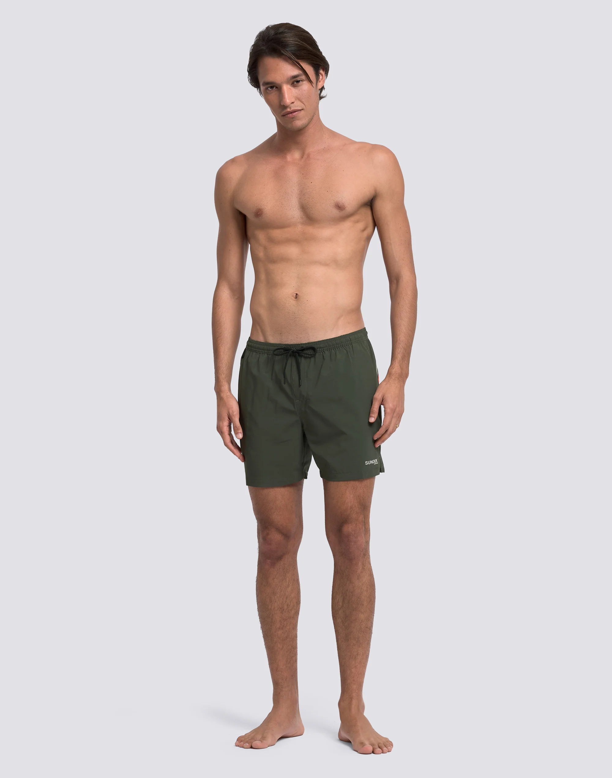 COSTUME DA BAGNO CON TESSUTO STRETCH A VITA ELASTICATA E CON CUSTODIA REMOVIBILE - Image 4
