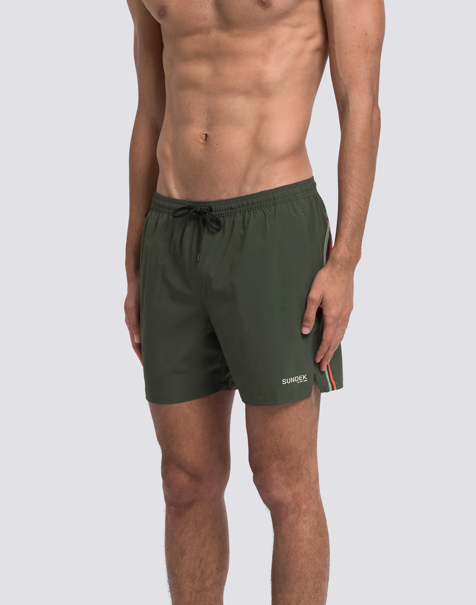 COSTUME DA BAGNO CON TESSUTO STRETCH A VITA ELASTICATA E CON CUSTODIA REMOVIBILE - Image 5