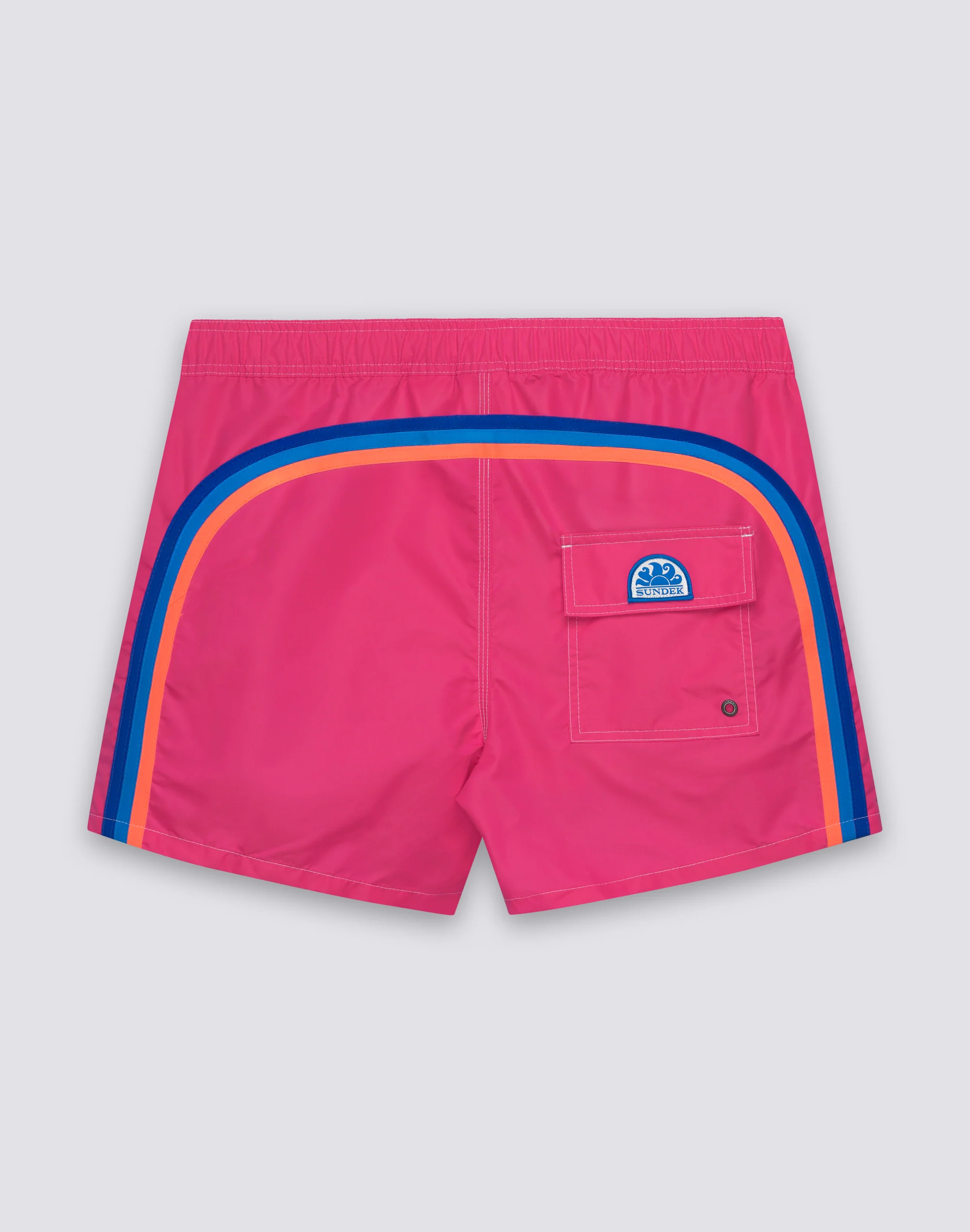 COSTUME DA BAGNO UOMO CORTO CON VITA SEMI ELASTICATA ICONIC TAFFETA