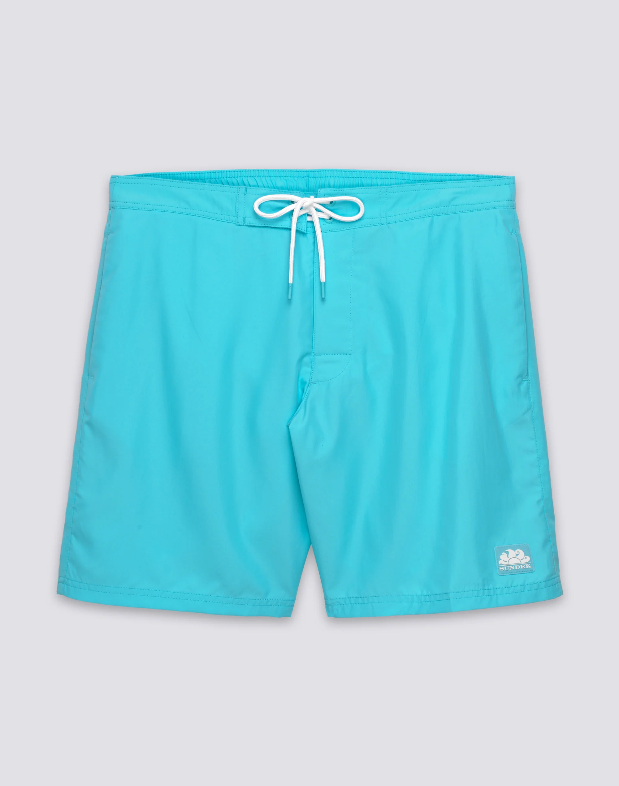COSTUME DA BAGNO UOMO LUNGO VITA SEMI ELASTICATA IN POLIESTERE RICICLATO REPREVE® - Image 2