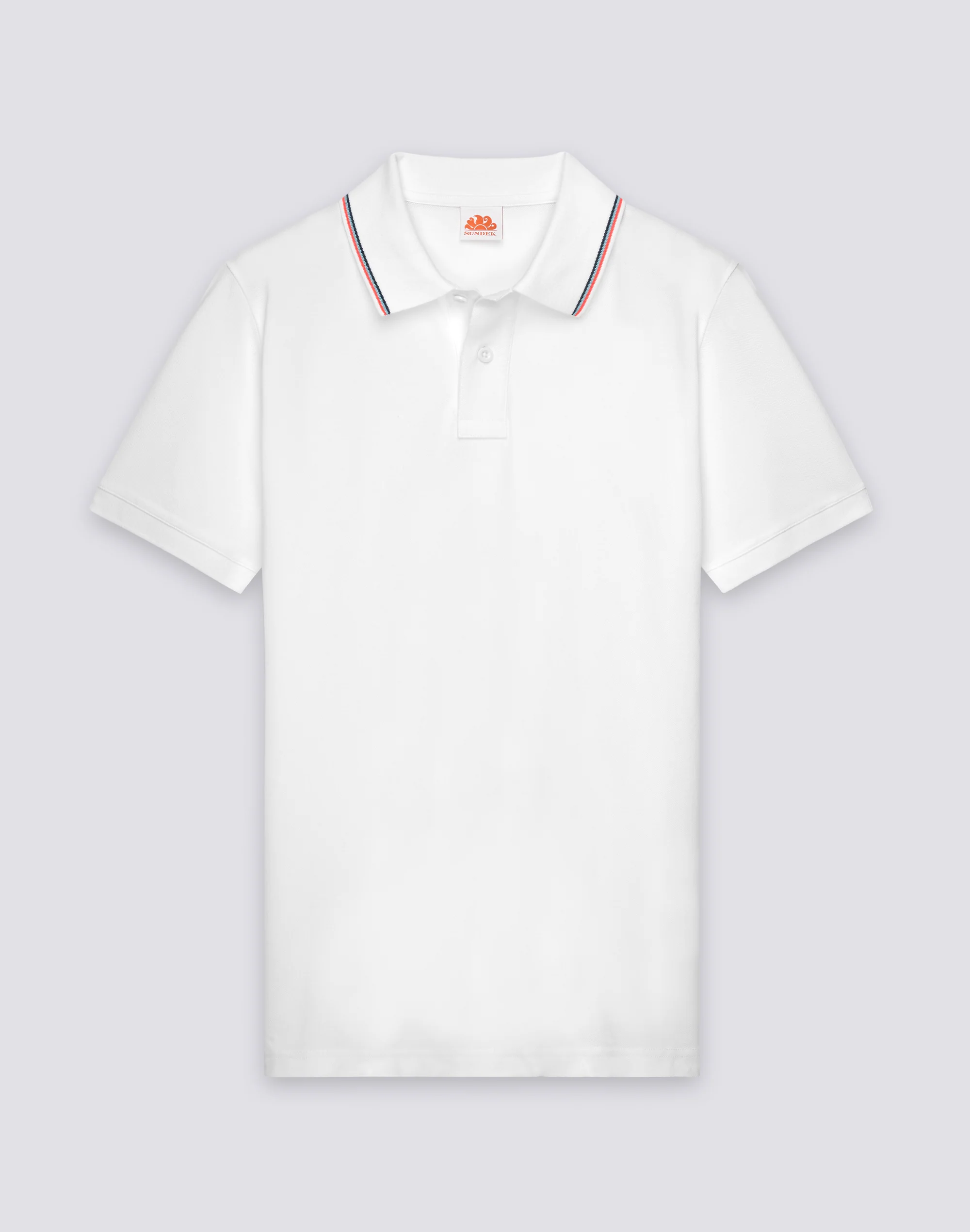 POLO UOMO IN COTONE PIMA PIQUET CON LOGO RICAMATO