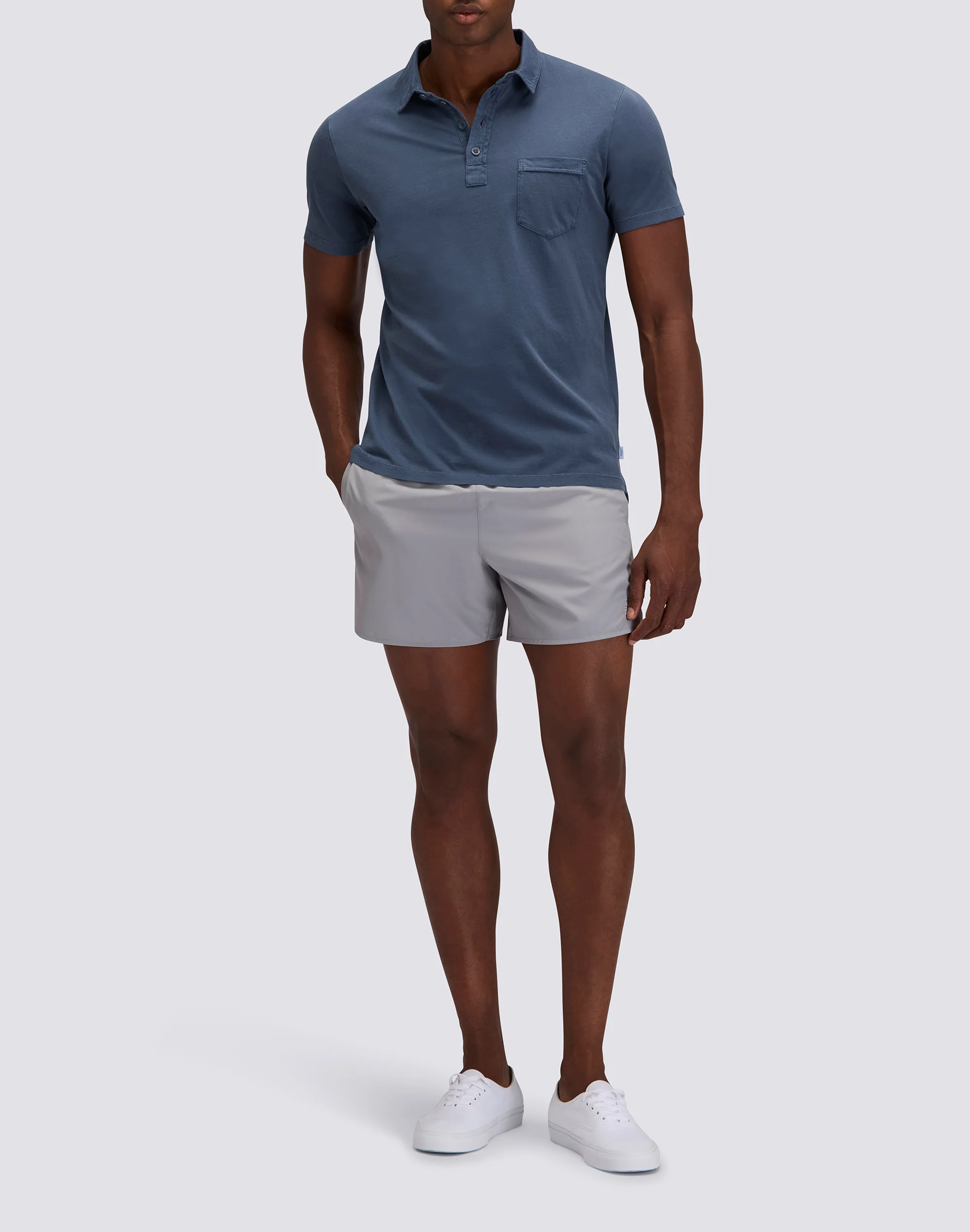 T-SHIRT UOMO TINTO CAPO IN STILE POLO - Image 3