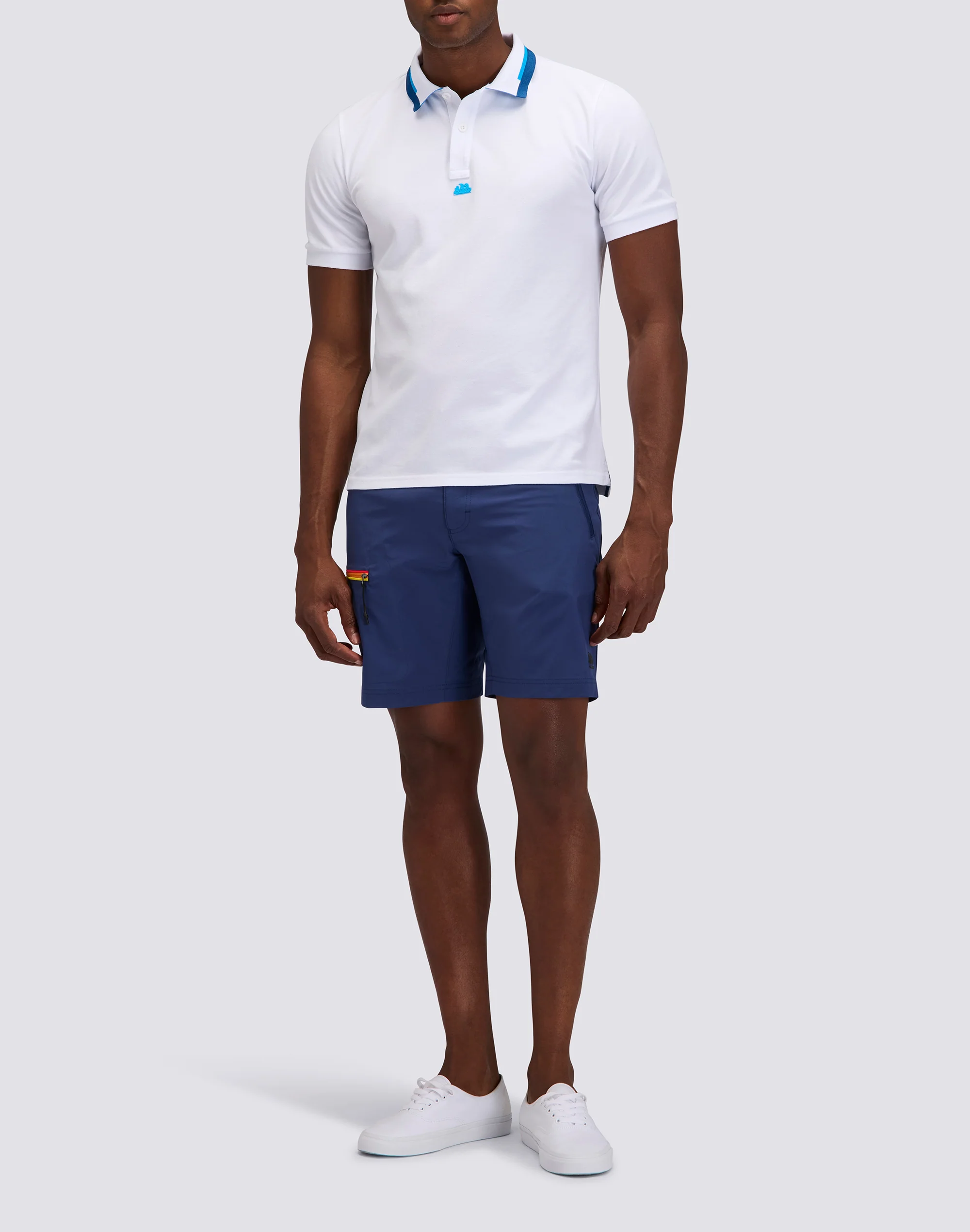 POLO IN COTONE PIQUET COMBINATO - Image 4