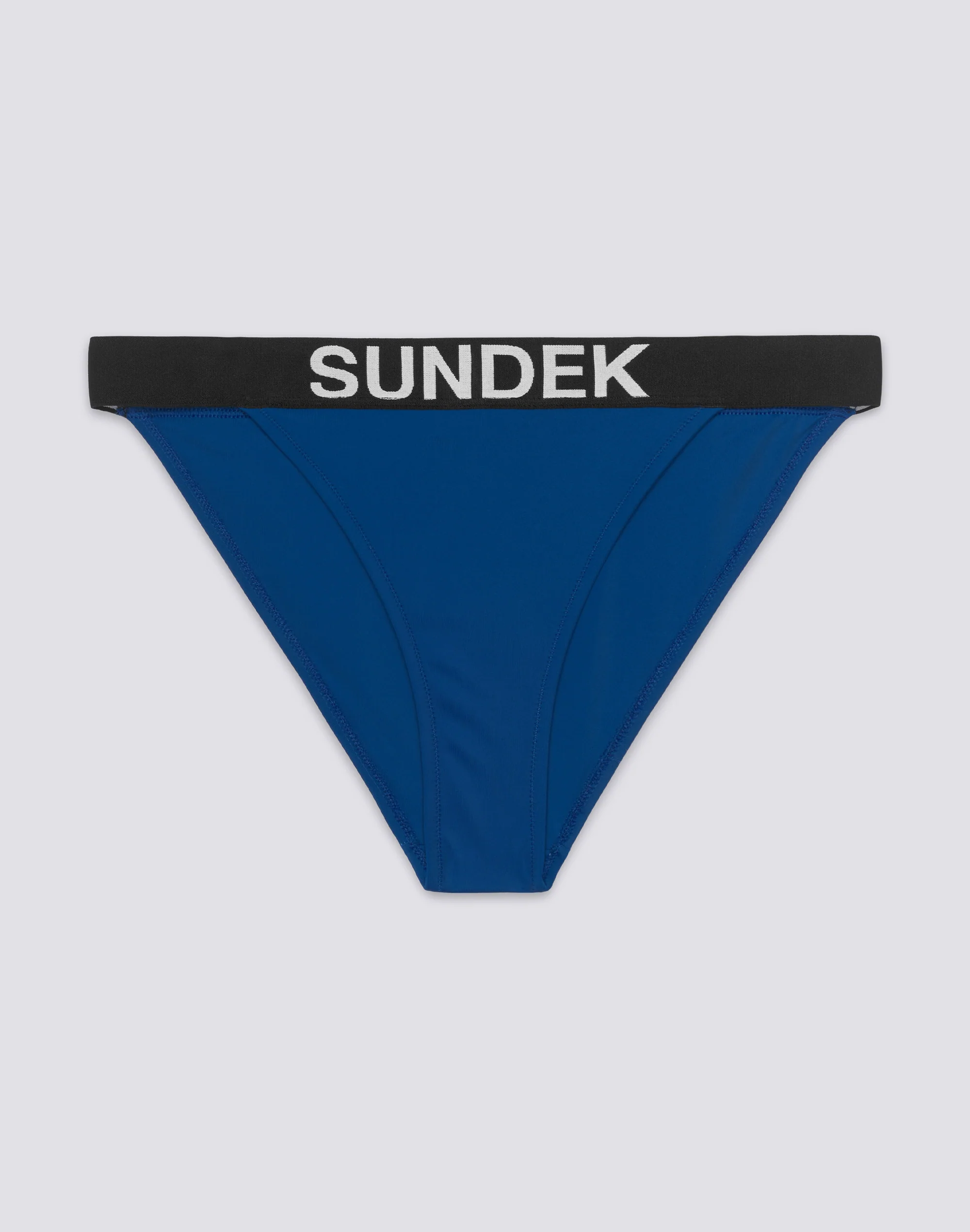 SARITA - SLIP SGAMBATO CON ELASTICO LOGO JACQUARD