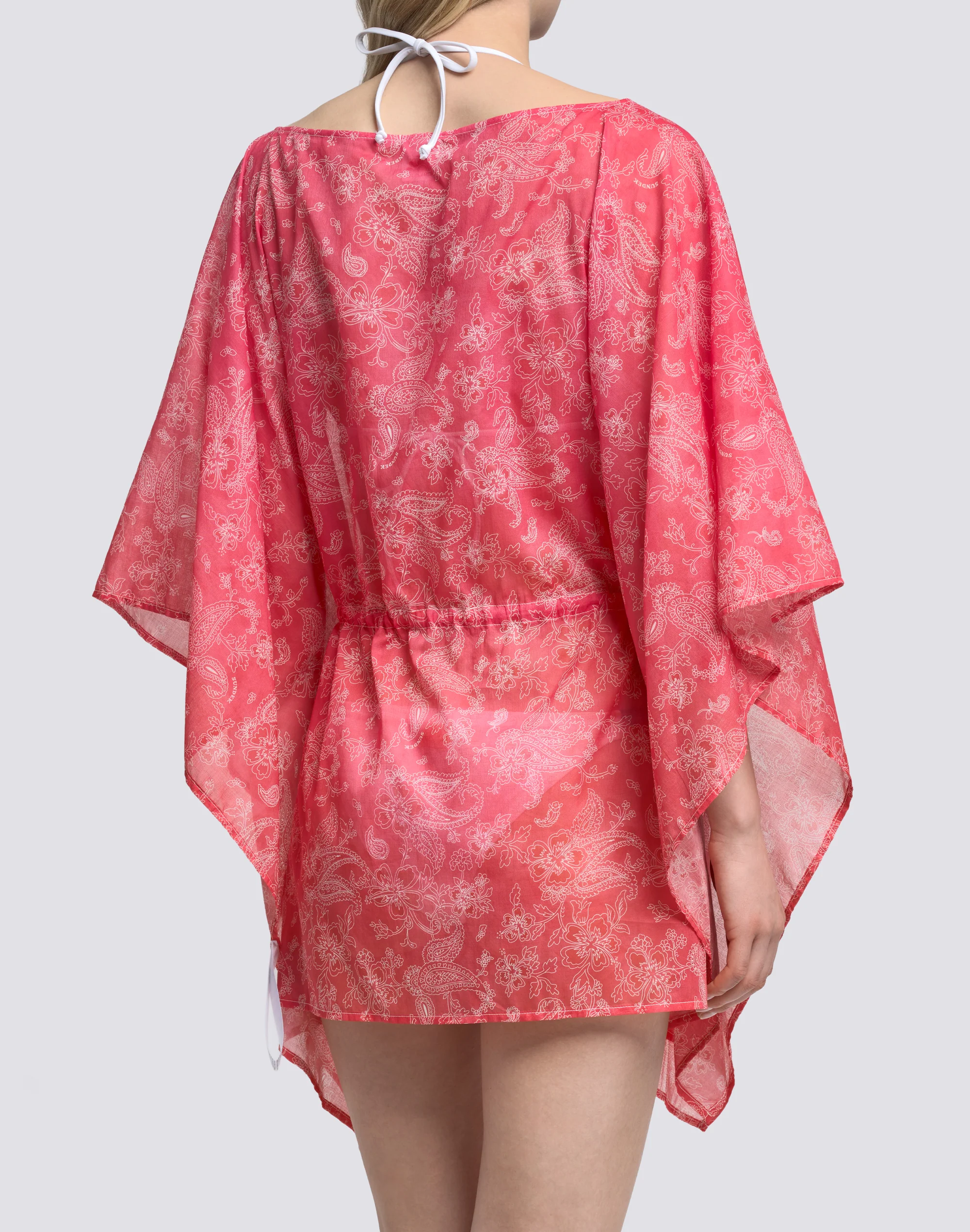 ABITO DONNA A FARFALLA FANTASIA HIBI PAISLEY - Image 4