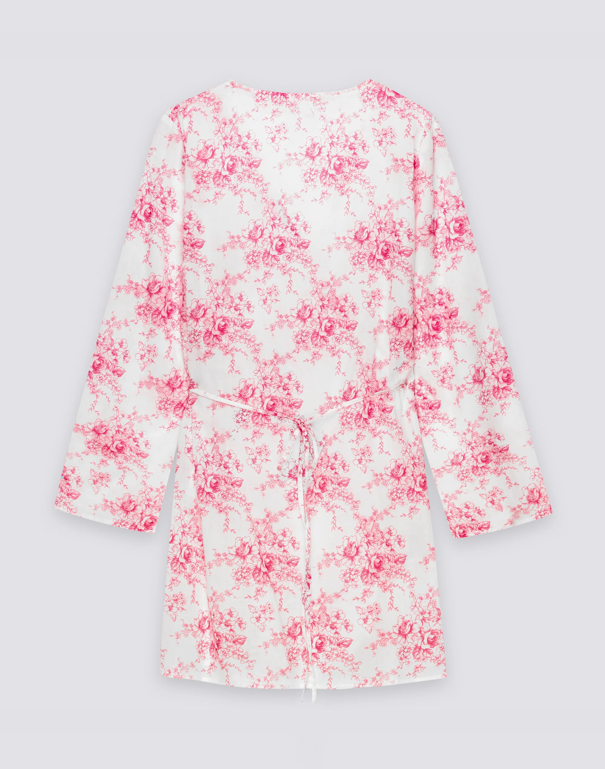 ABITO DONNA WRAPOVER STAMPA ROSE DE JOIE - Image 2