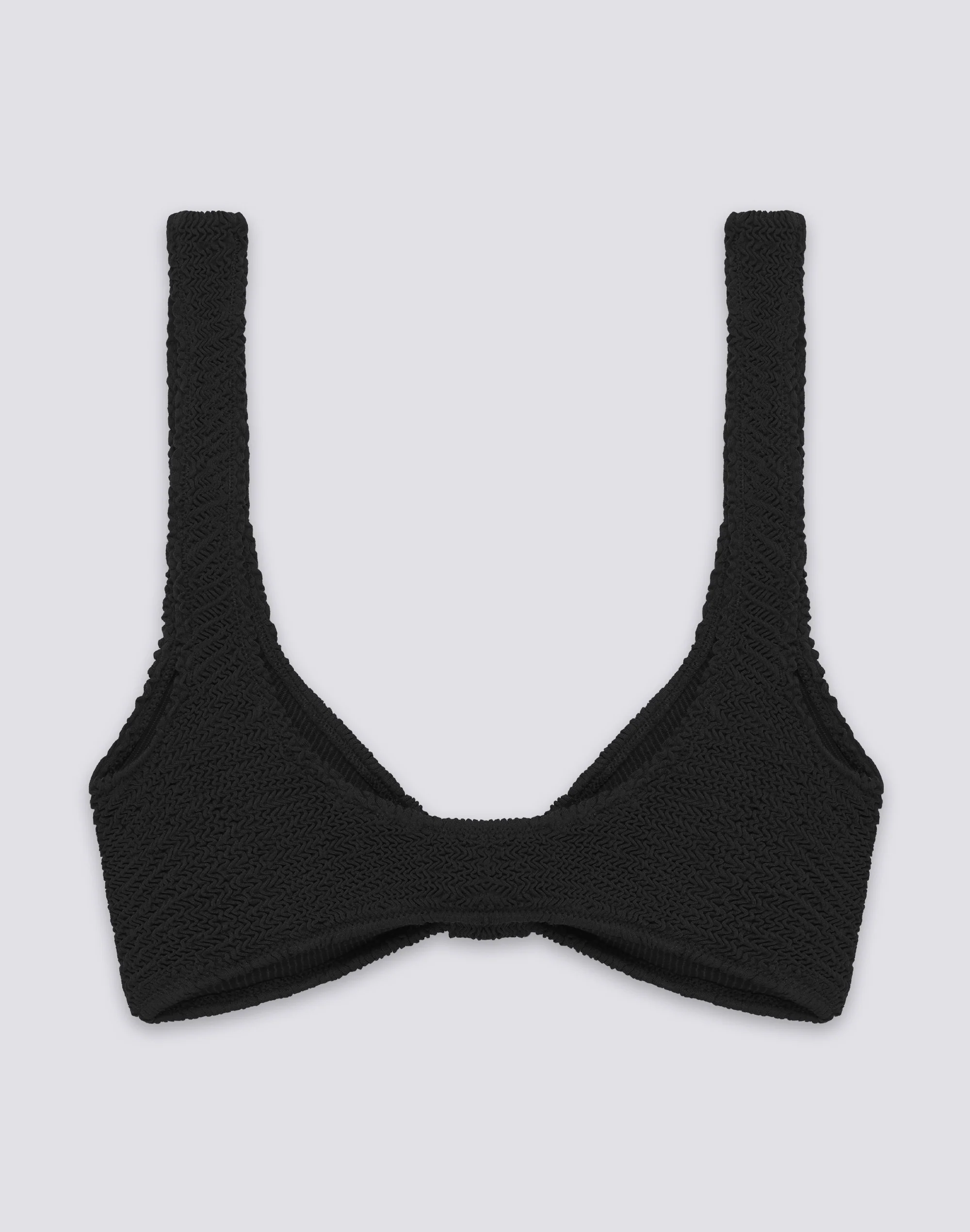 TOP BRA IN TESSUTO GOFFRATO - Image 2