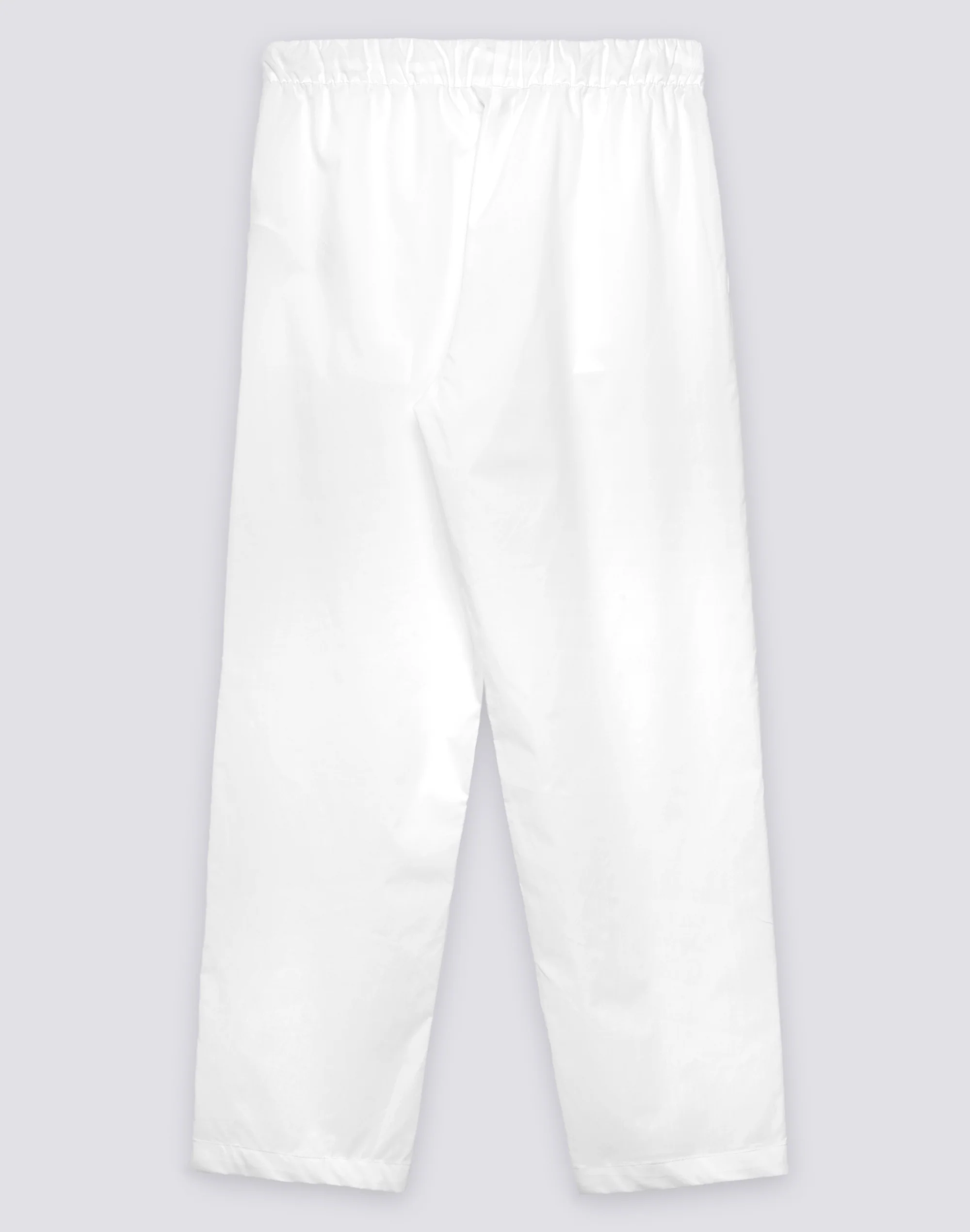 PANTALONI LUNGHI DONNA A SIGARETTA IN COTONE POPELINE - Image 2