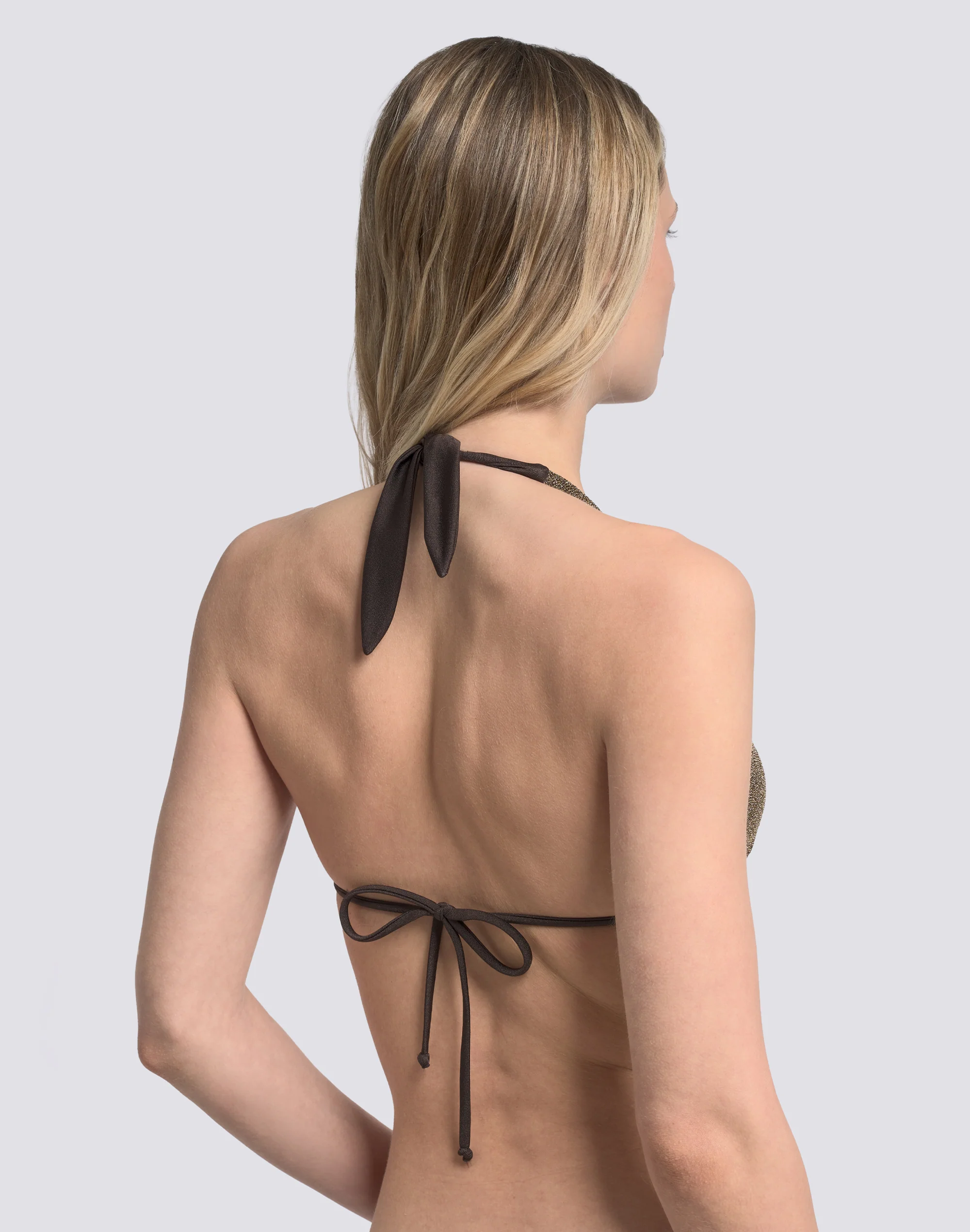 TOP A TRIANGOLO AMERICANO IN LUREX - Image 4