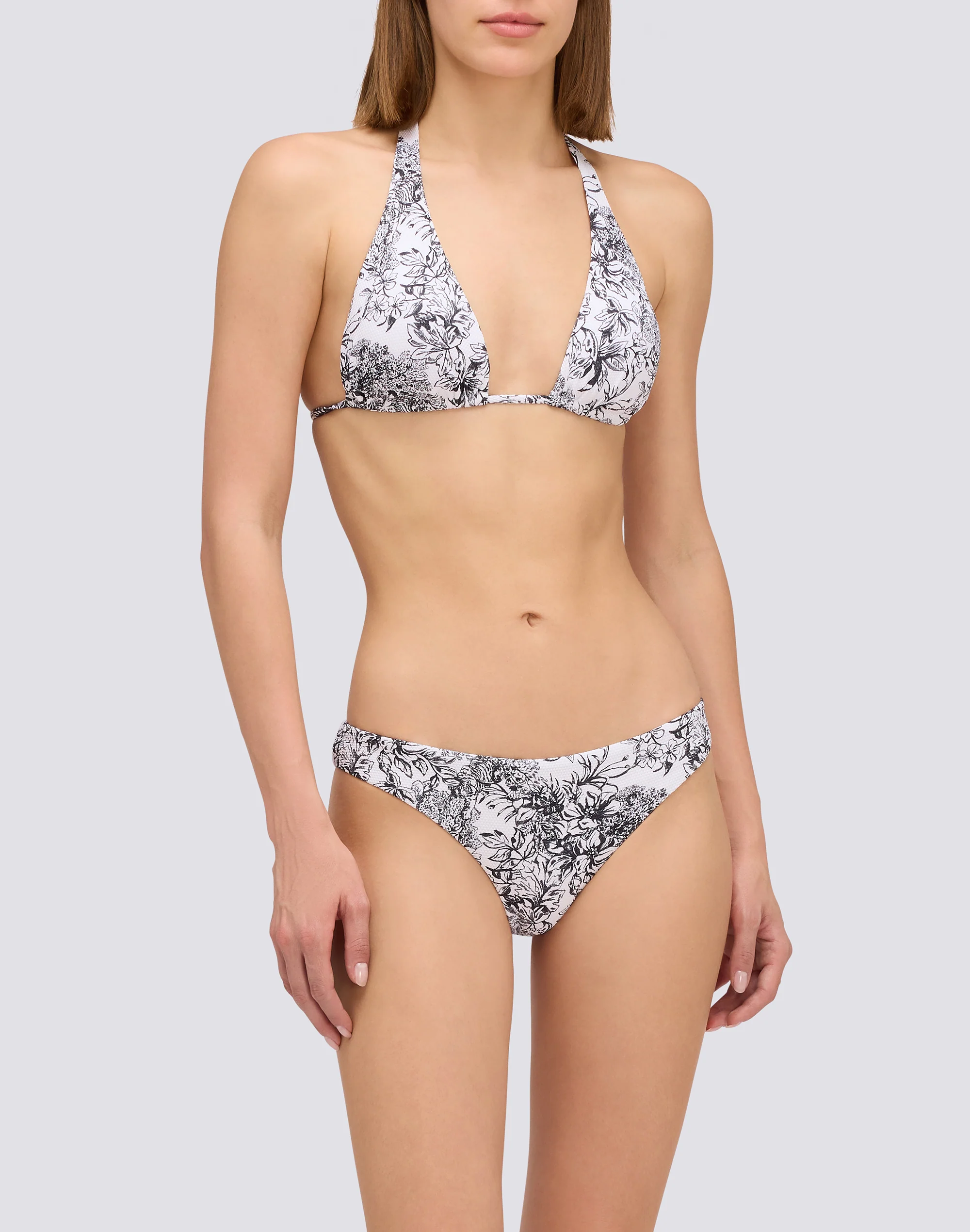 HILA - TOP A TRIANGOLO AMERICANO FLEUR DE JOIE - Image 4