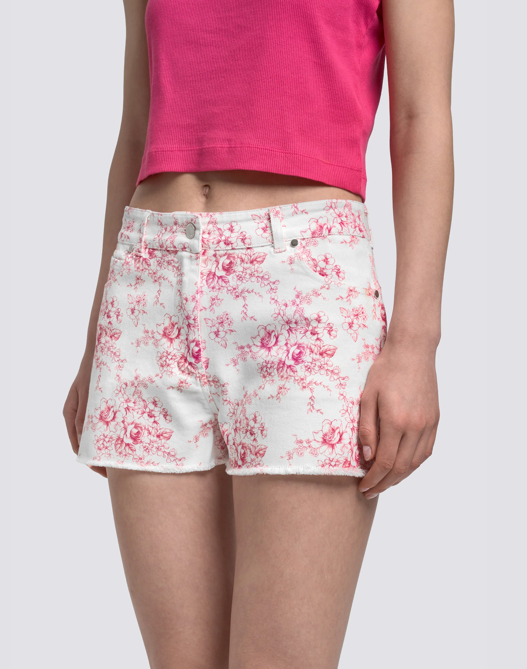 SHORTS DONNA FANTASIA ROSE DE JOIE - Image 4