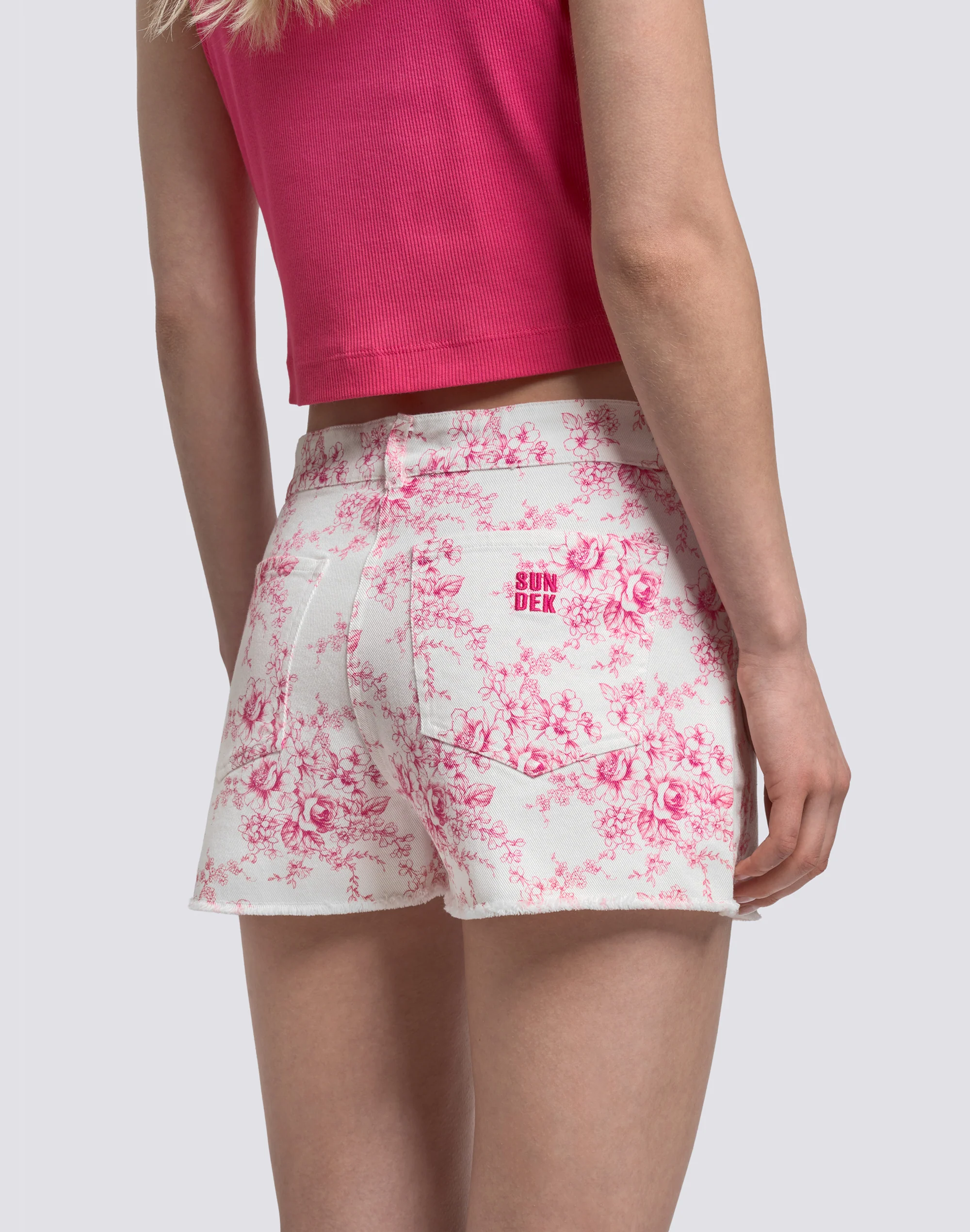 SHORTS DONNA FANTASIA ROSE DE JOIE - Image 5